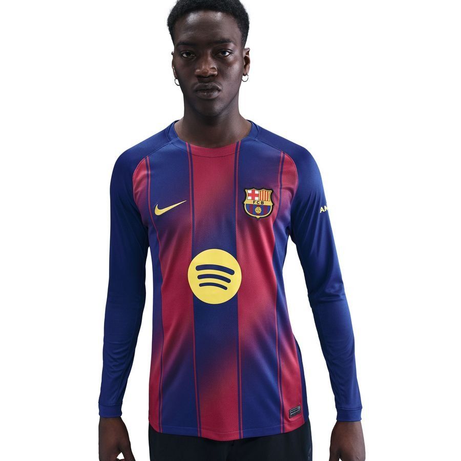 Barcelona Camisa Primera Equipación 2025/26 Mangas largas
