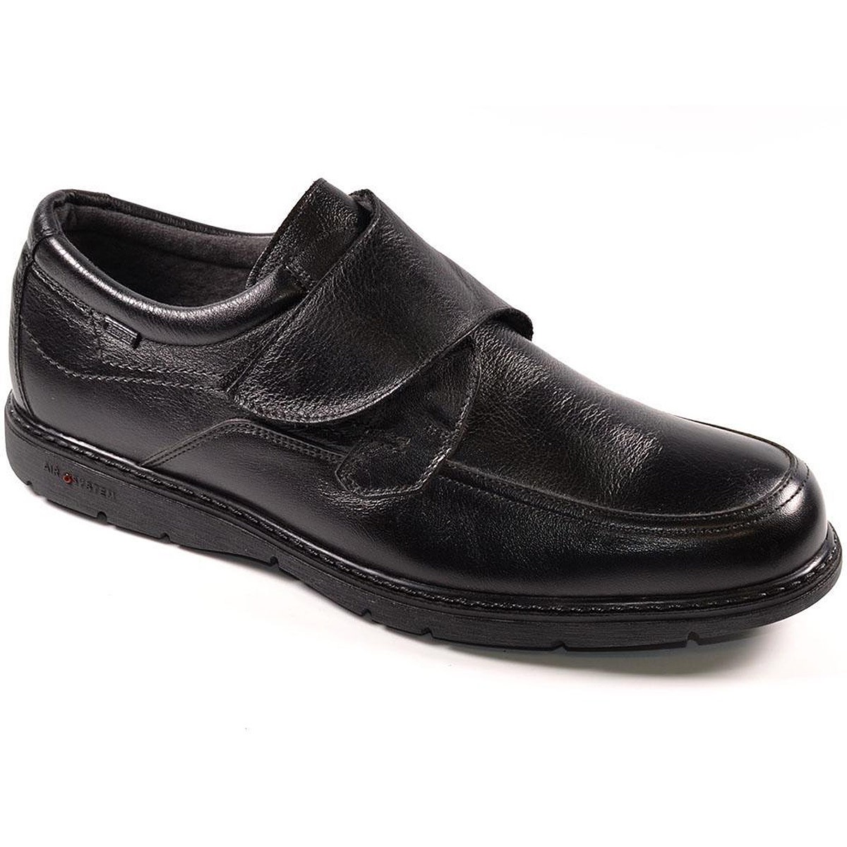3933 Baerchi Zapato Piel Plantilla Acolchada Velcro Hombre