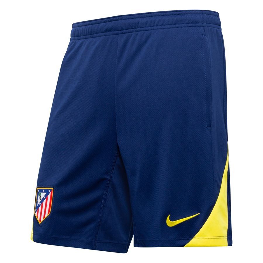 Atletico Madrid Pantalones cortos de entrenamiento Dri-FIT Strike - Azul binario/Amarillo