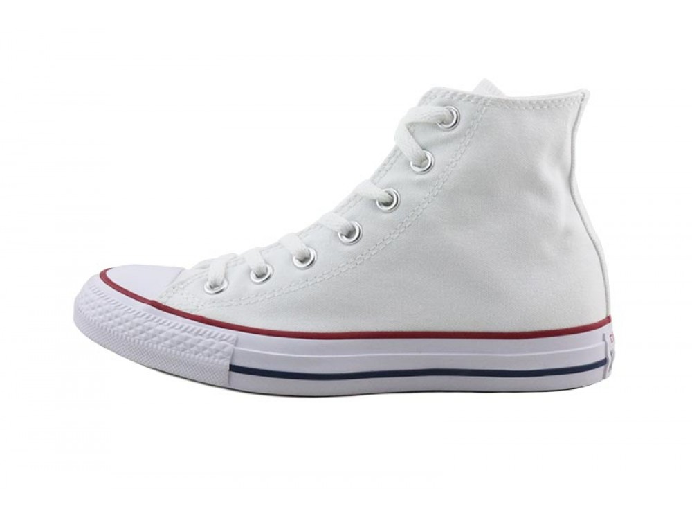 Bota de lona blanca Converse