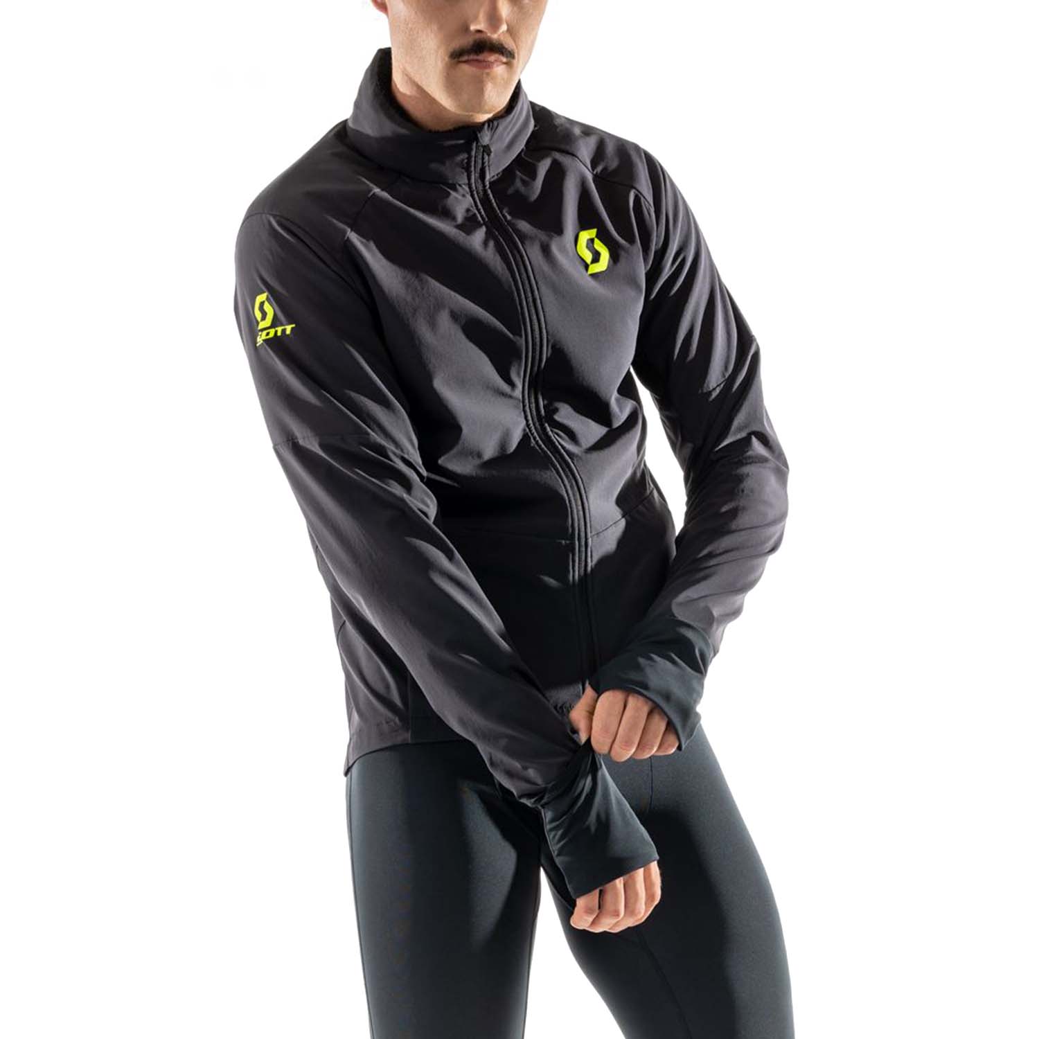 Scott RC Run Chaqueta Black/Yellow