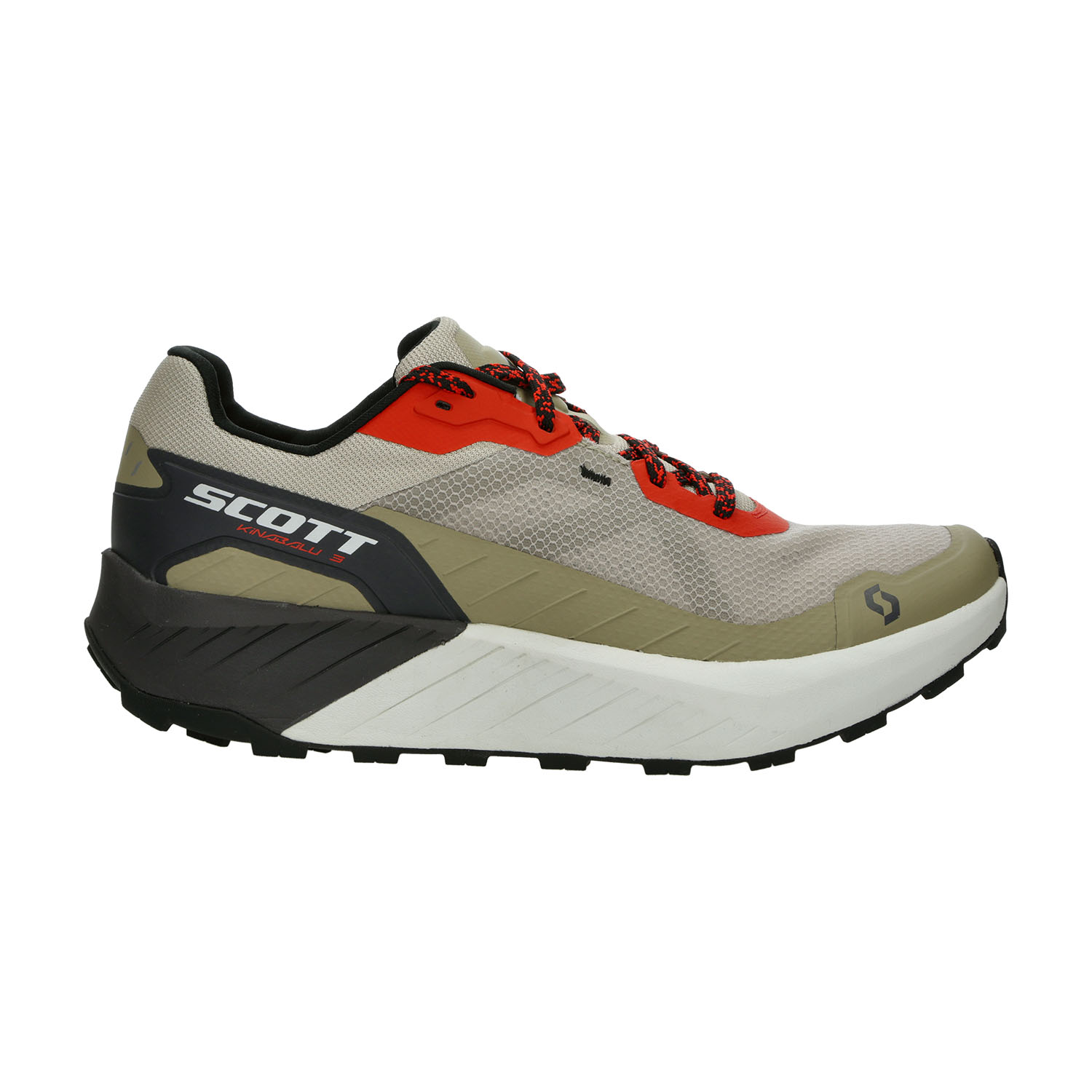 Scott Kinabalu 3 Zapatillas Trail Running Hombre Toast Beige/Glow Red