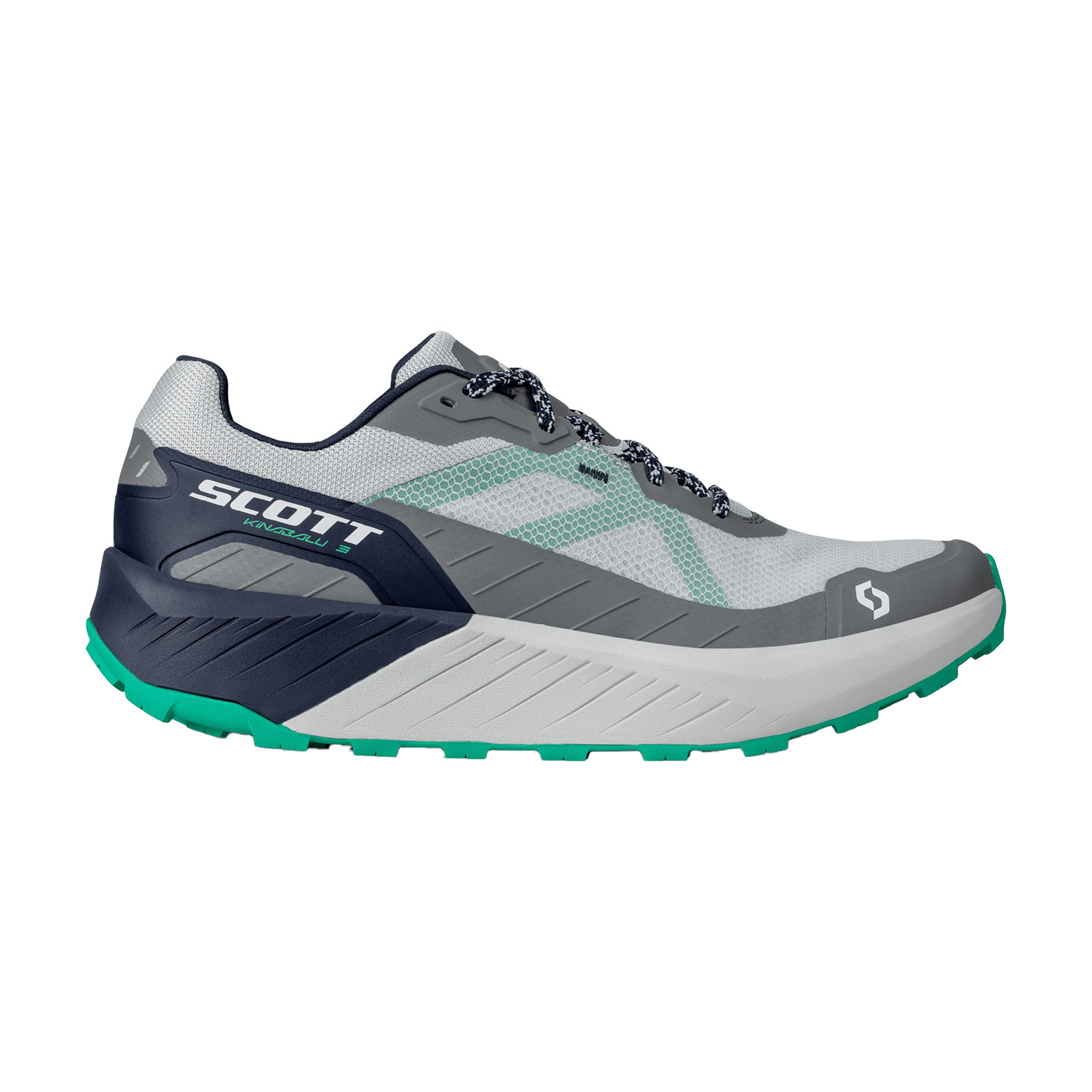 Scott Kinabalu 3 Zapatillas Trail Running Hombre Amazon Green/Fog Grey