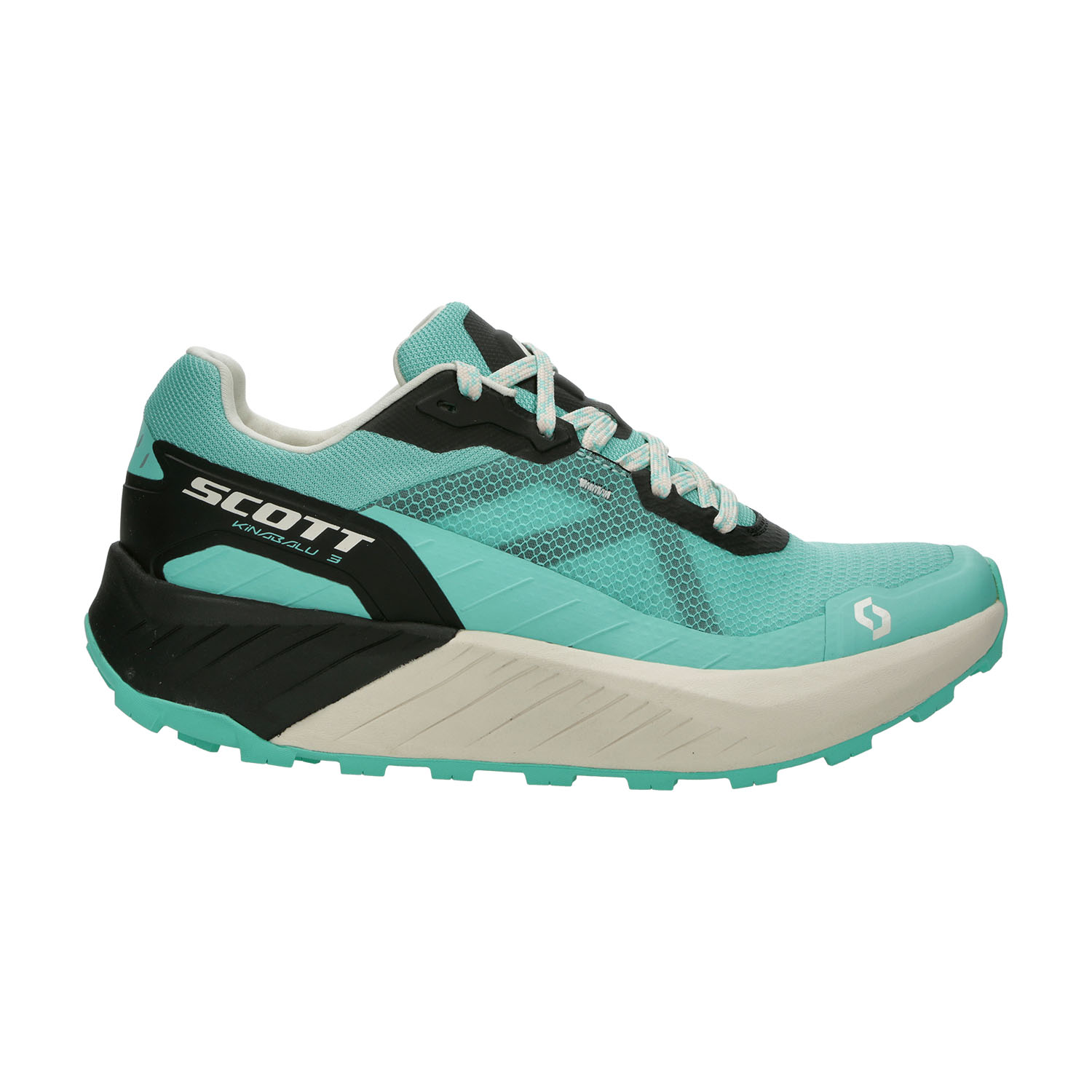 Scott Kinabalu 3 Zapatillas Trail Running Mujer Florida Green/Cotton White
