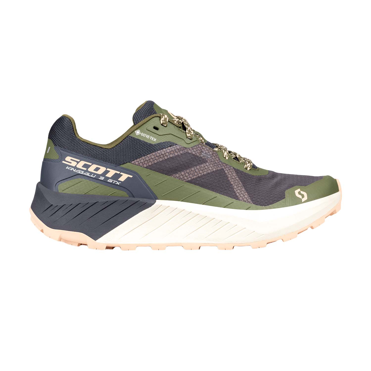 Scott Kinabalu 3 GTX Zapatillas Trail Running Mujer Black/Fire Green