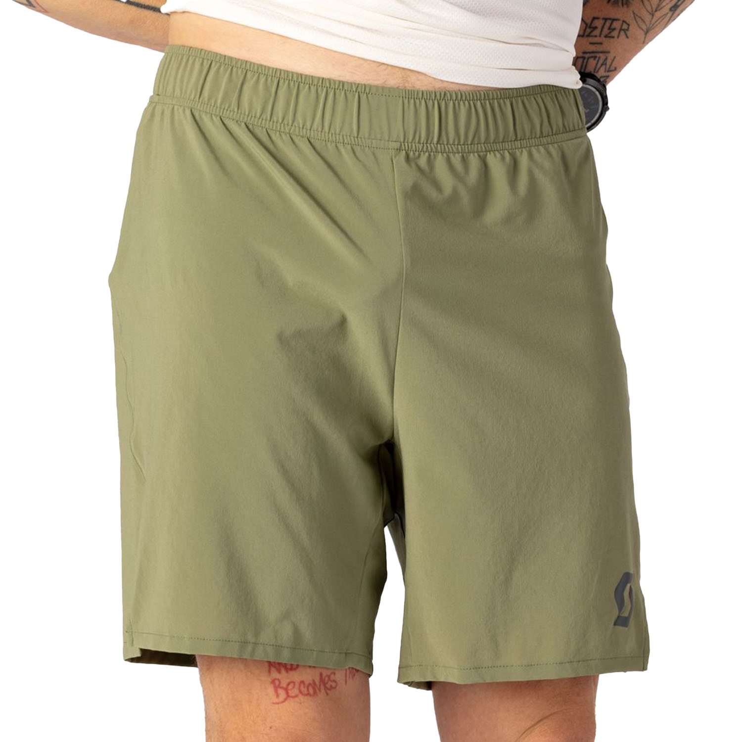 Scott Endurance Lightweight 6.5in Shorts Hay Green
