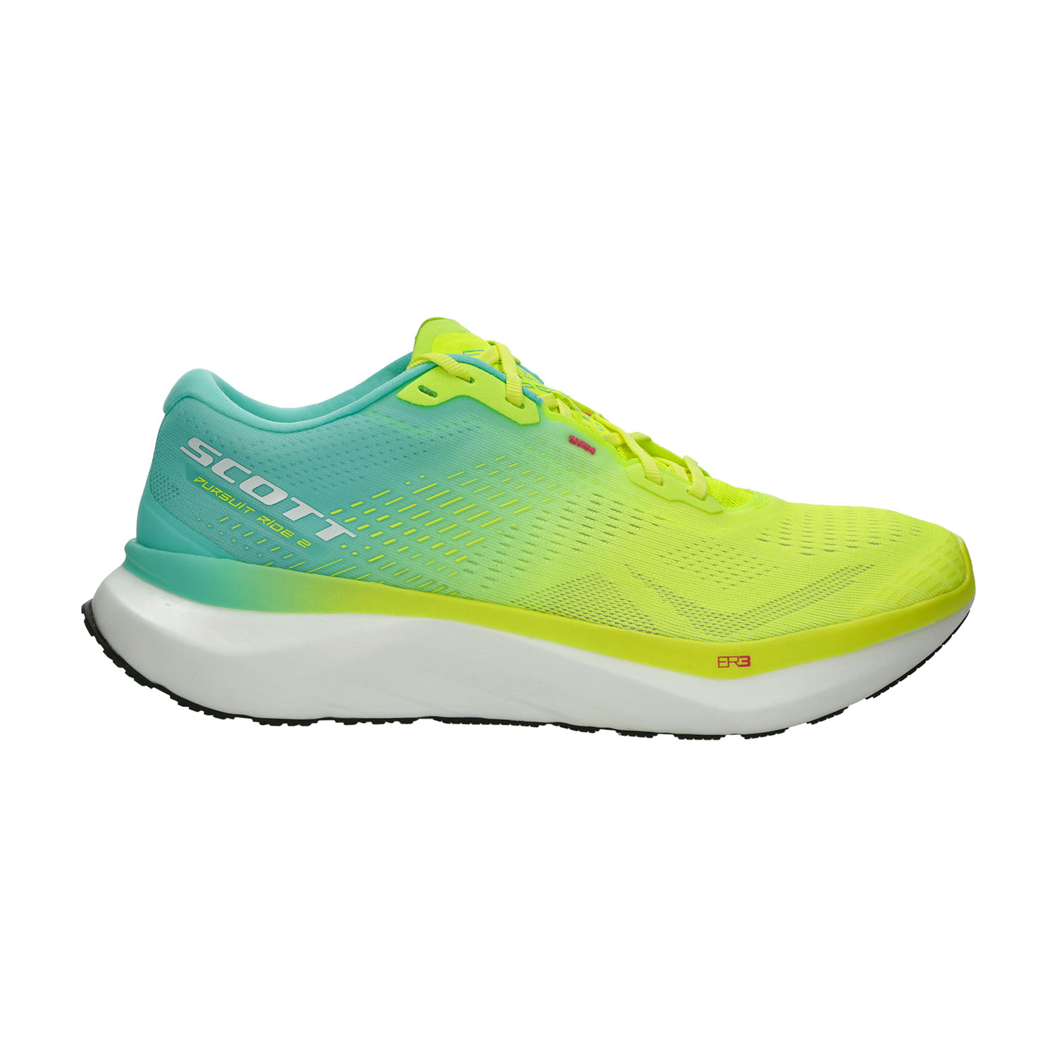 Scott Pursuit Ride 2 Zapatillas Running Neutras Hombre Florida Green/Safety Yellow