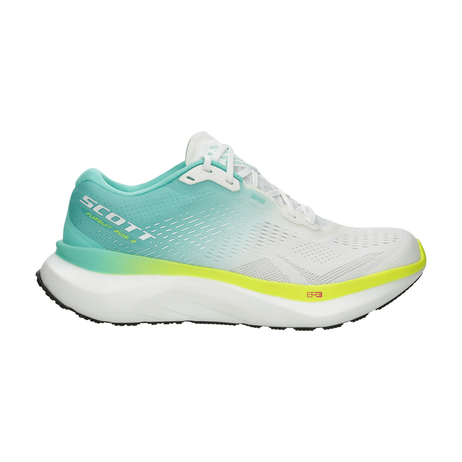 Scott Pursuit Ride 2 Zapatillas Running Neutras Mujer Florida Green/White