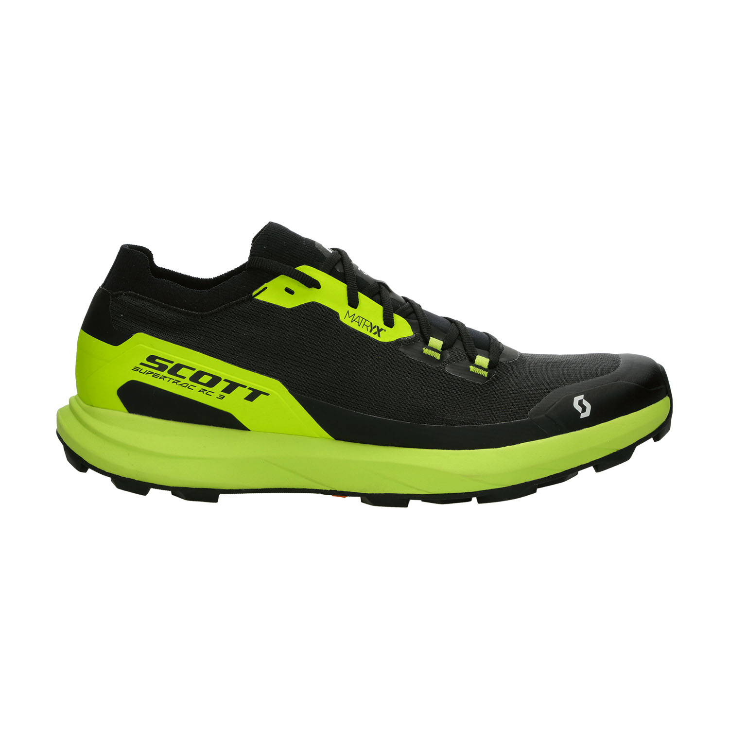 Scott Supertrac RC 3 Zapatillas Trail Running Hombre Black/Safety Yellow