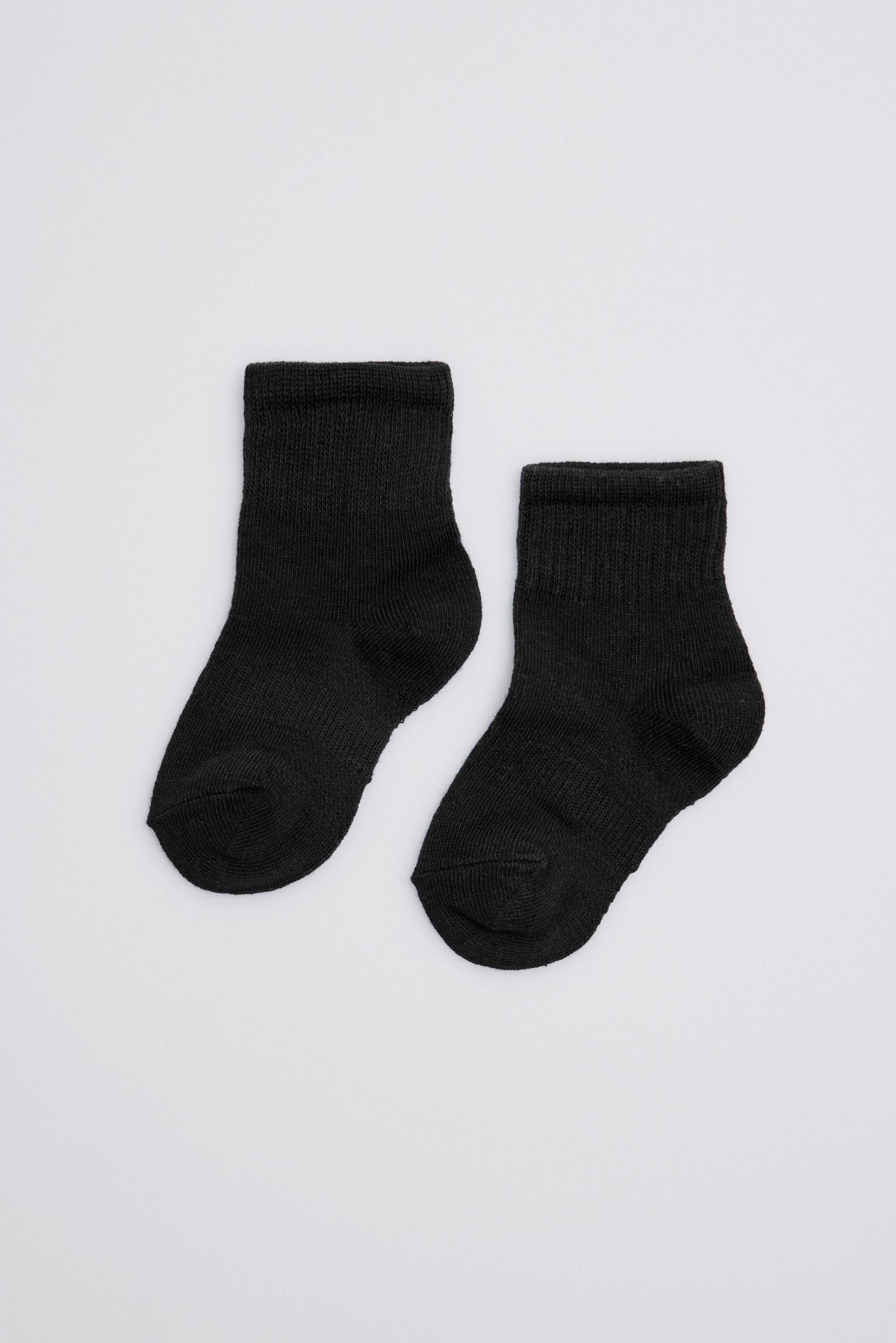Pack 3 calcetines cortos infantil negro