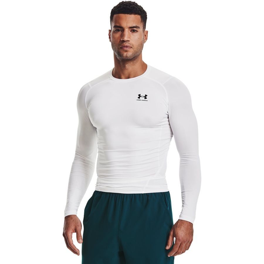 Under Armour Capa base HeatGear - Blanco Mangas largas