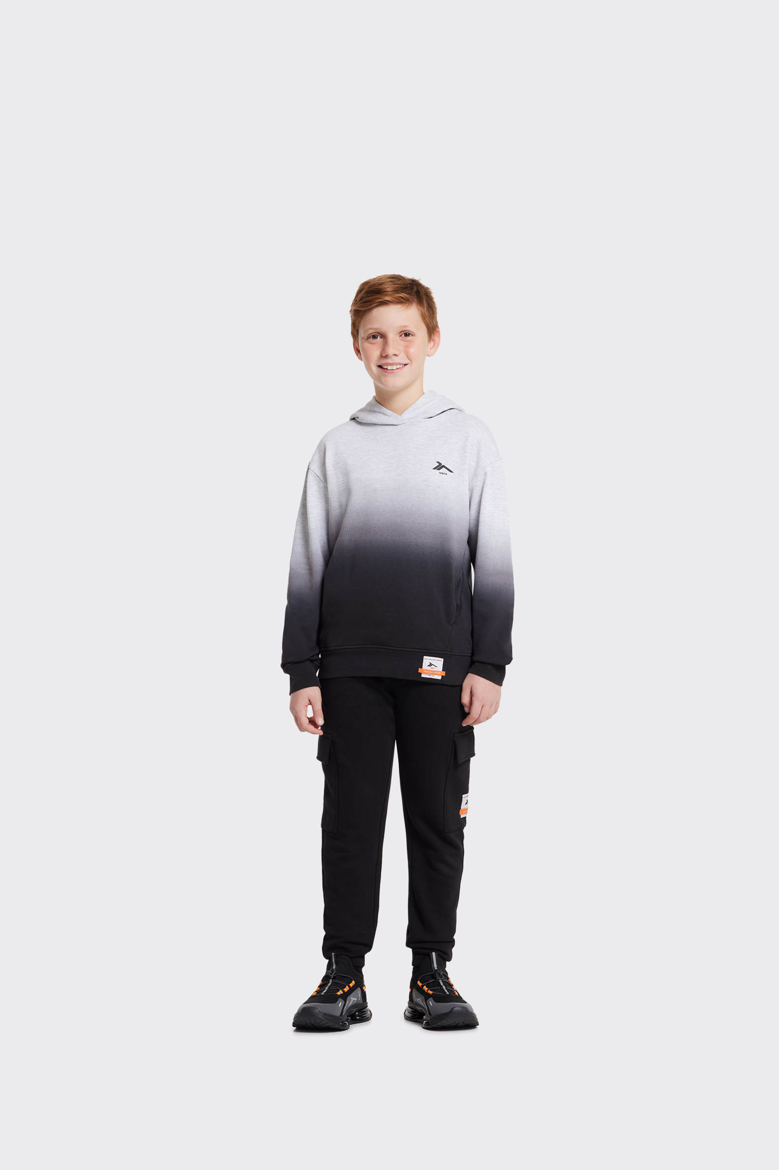 SUDADERA EXCLUSIVES Tenth DEGRADADO nino