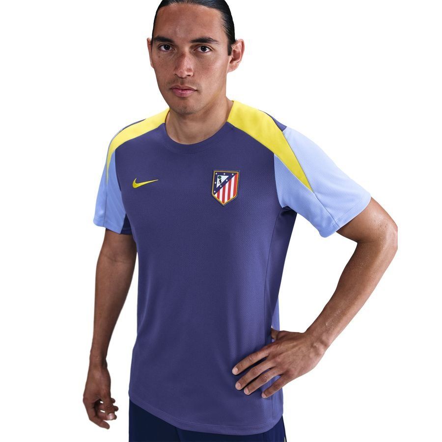 Atletico Madrid Camiseta de entrenamiento Dri-FIT Strike - Púrpura/Amarillo