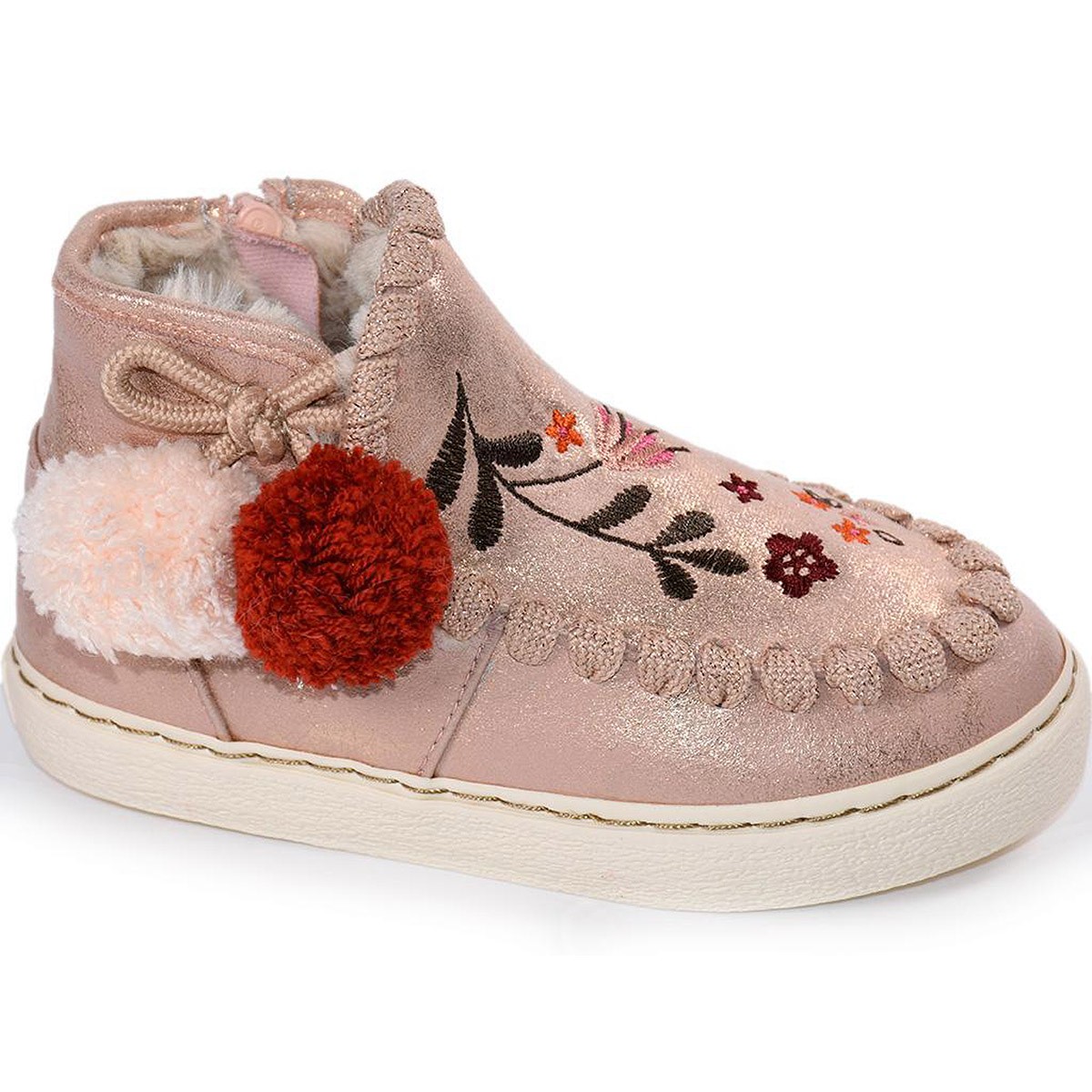 45968 Gioseppo Botín Borreguillo Cremallera Antideslizante Niña