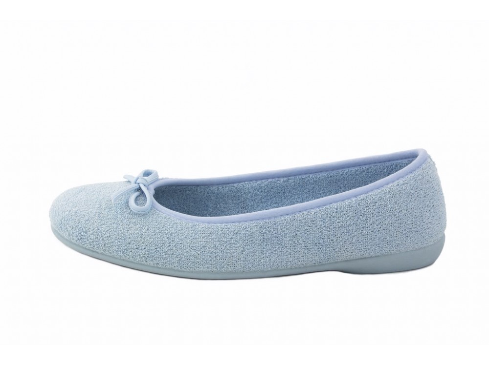 Bailarina para casa toalla celeste Vul-Ladi