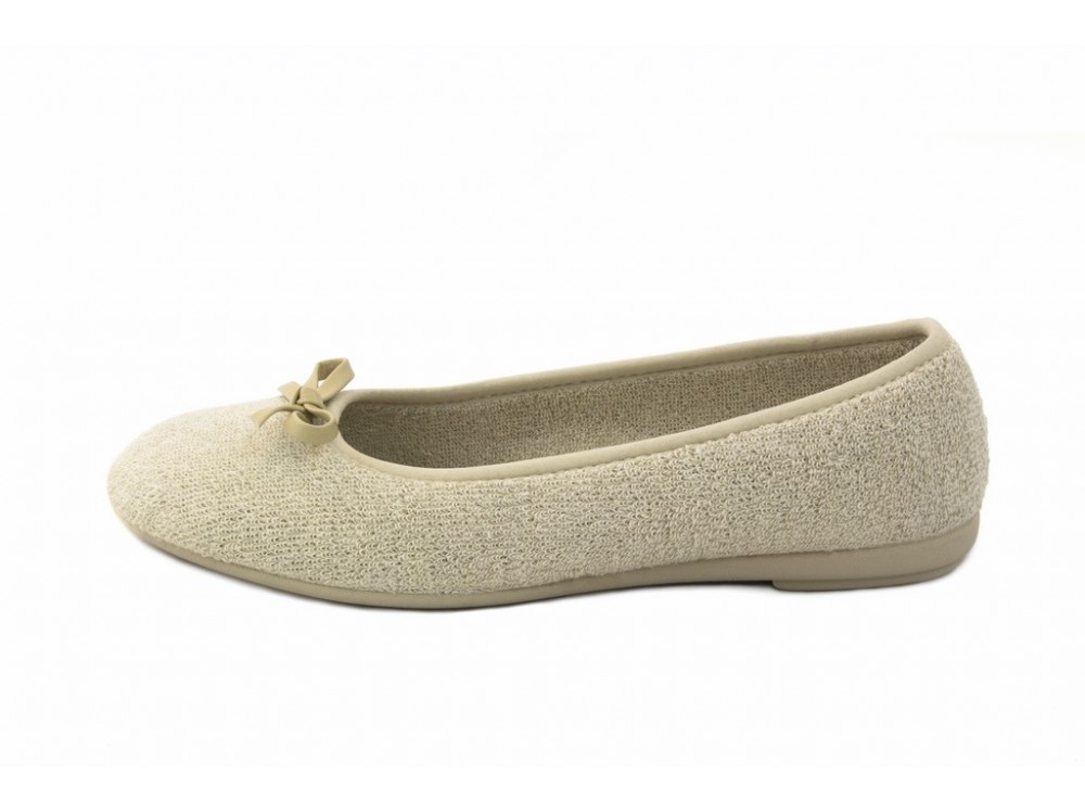 Bailarina para casa toalla beige Vul-Ladi