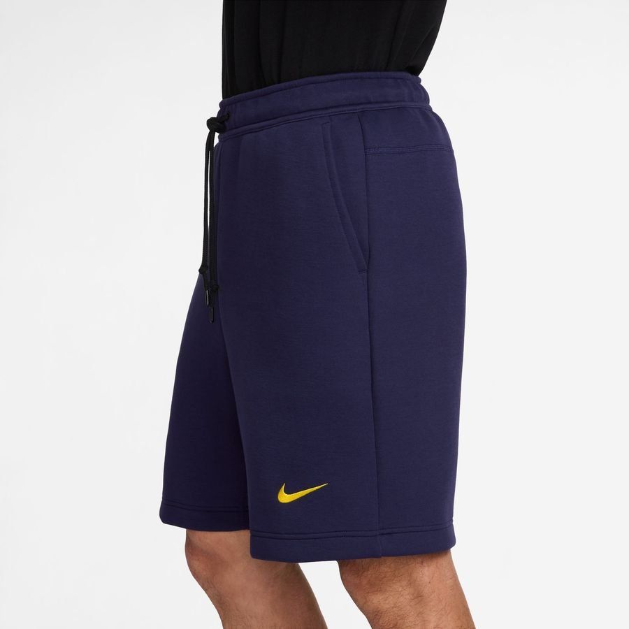 Barcelona Pantalones cortos NSW Tech Fleece - Imperial Purple/Midwest Gold