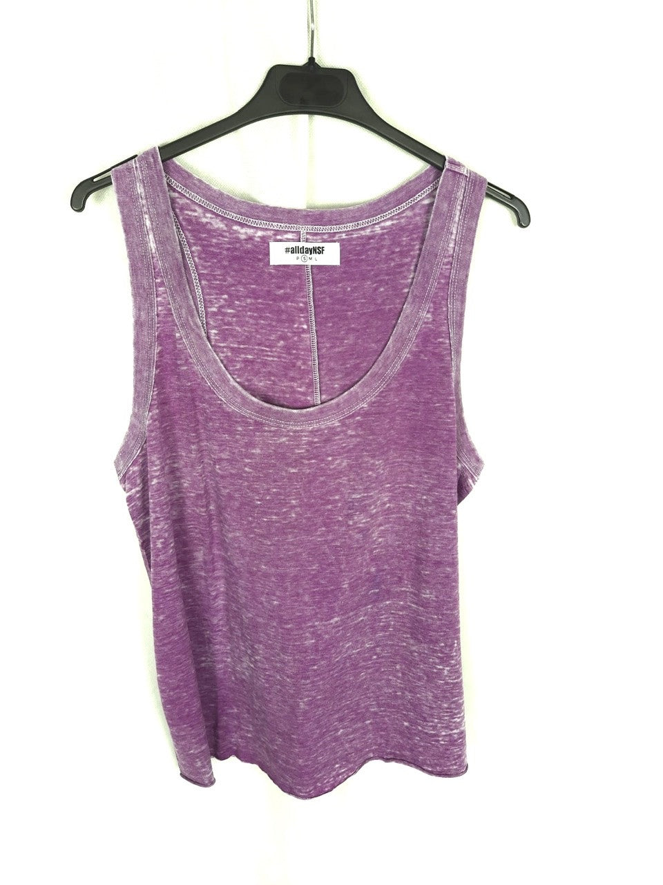 ALLDAYNSF.Camiseta lila sin mangas T.s