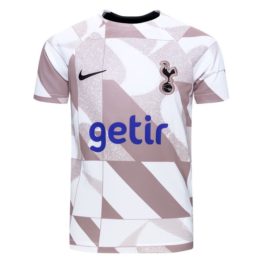 Tottenham Camiseta de entrenamiento Dri-FIT Antes del partido - Blanco/Negro Niños