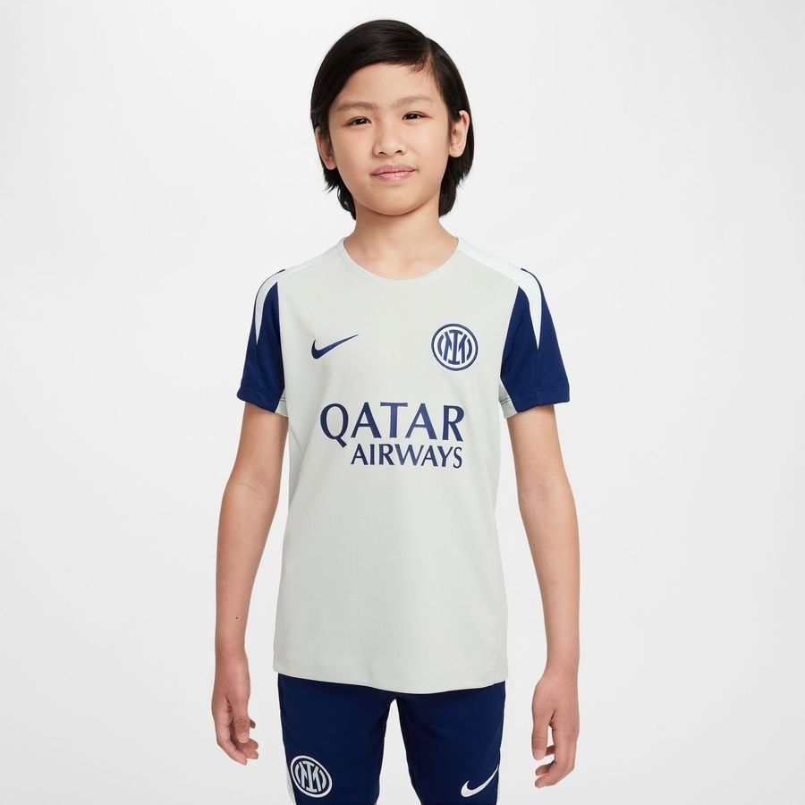Inter Camiseta de entrenamiento Dri-FIT Strike - Gray/Vacío azul/Turquesa Niños