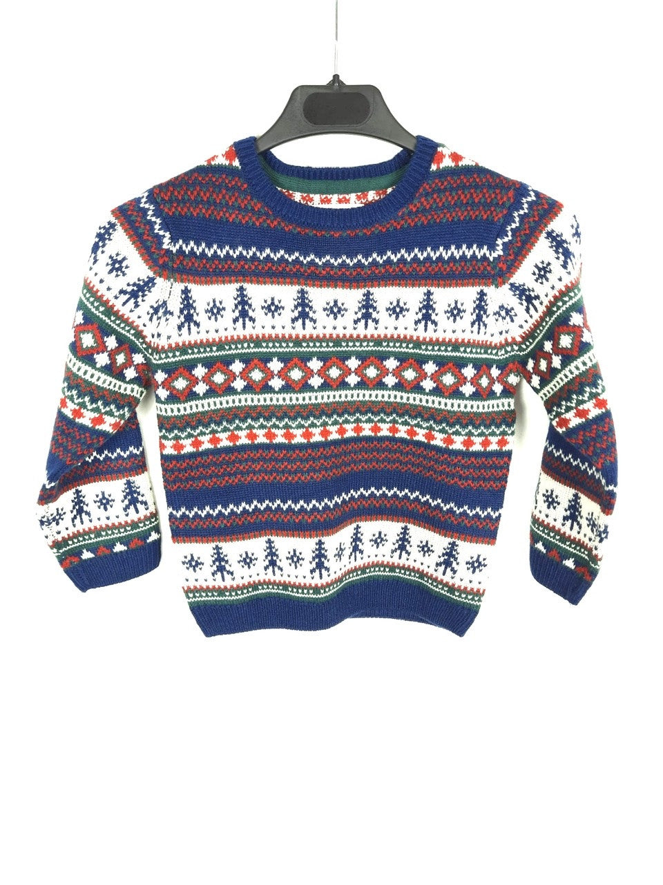 UNIT KIDS. Jersey estampado navideño T.4-5 años