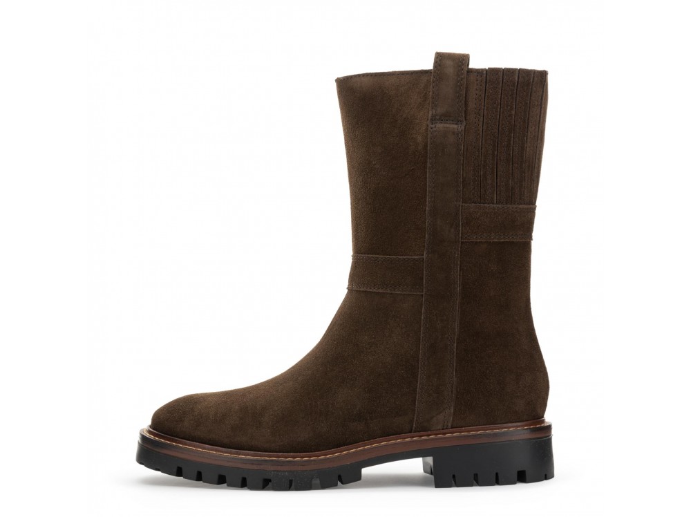 Bota cowboy ante marrón 5207 de Alpe