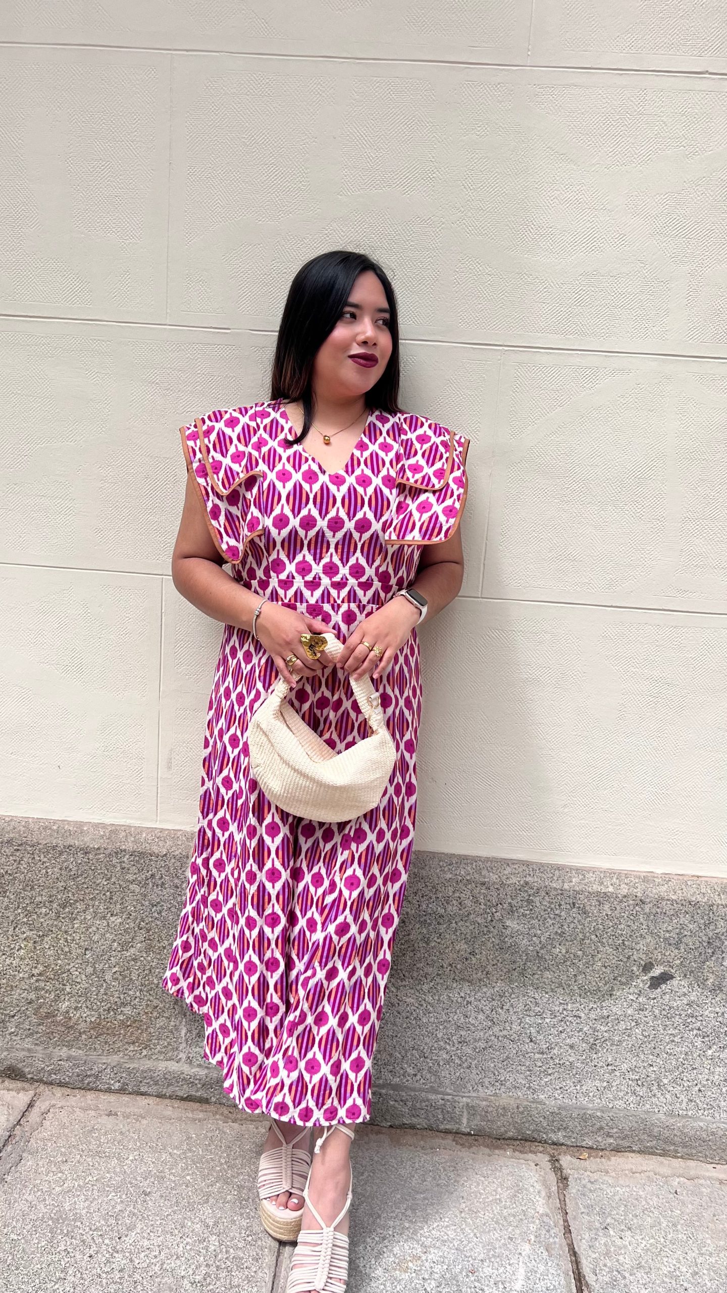 El Vestido Ethnic fucsia