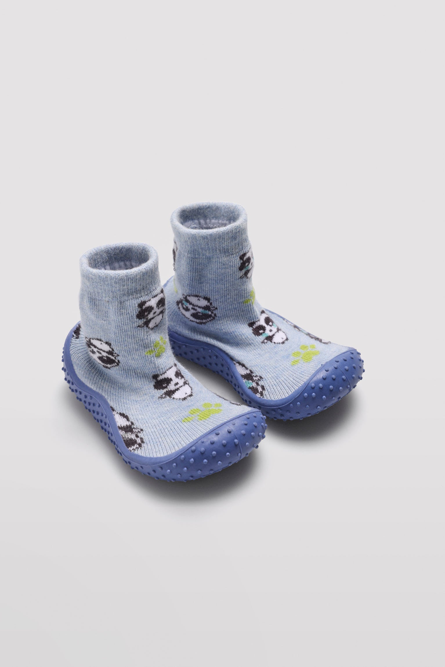 Zapatillas de casa estilo calcetín multicolor