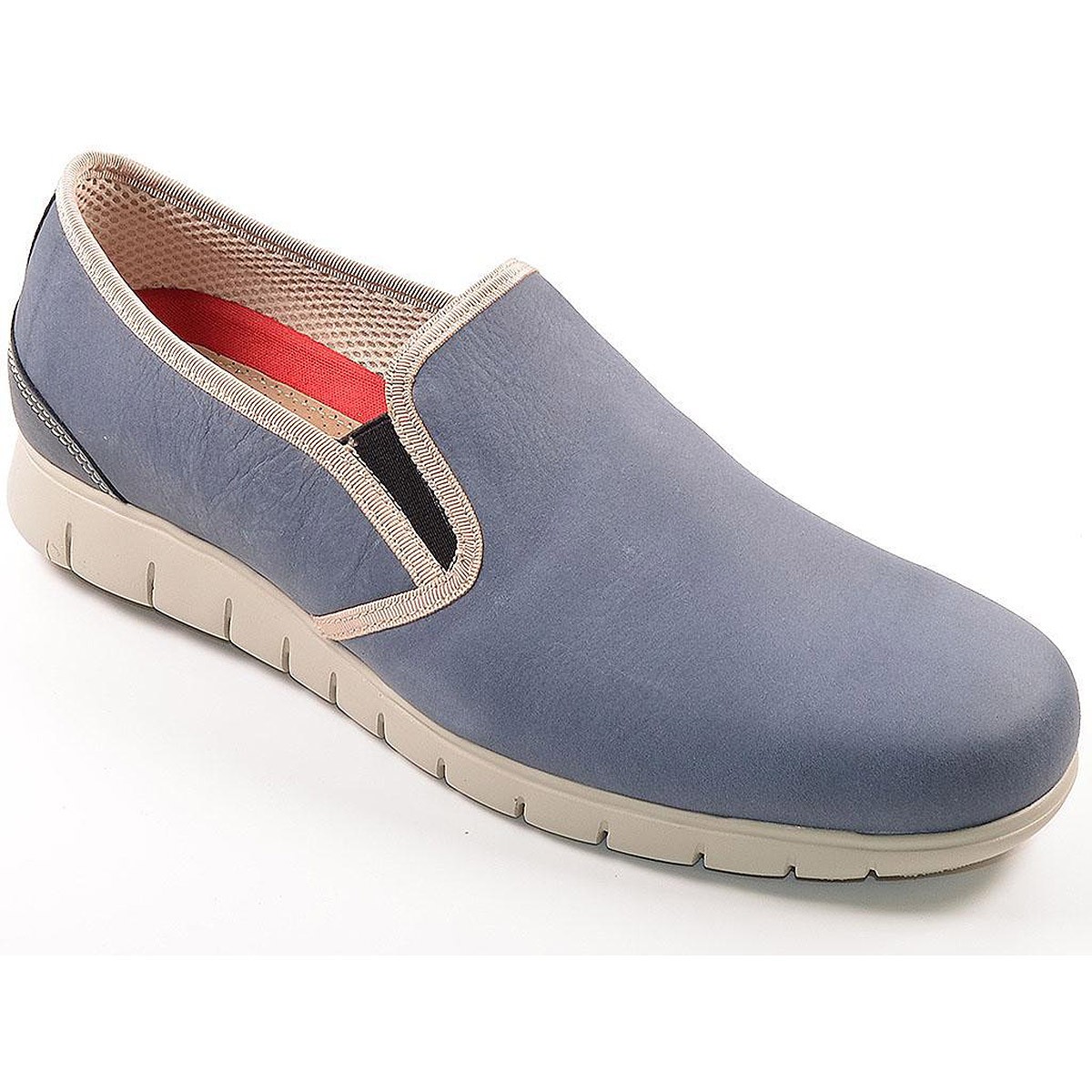 5502 Baerchi Zapato Casual Piel Acolchado Antideslizante Hombre