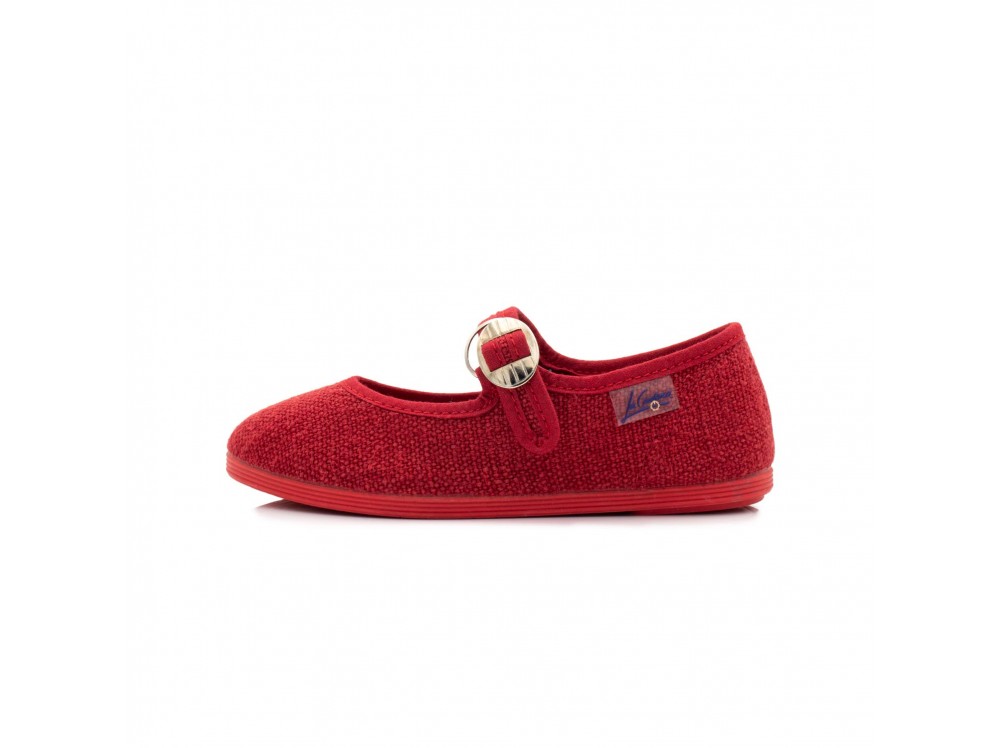 Merceditas lino rojo La Cadena