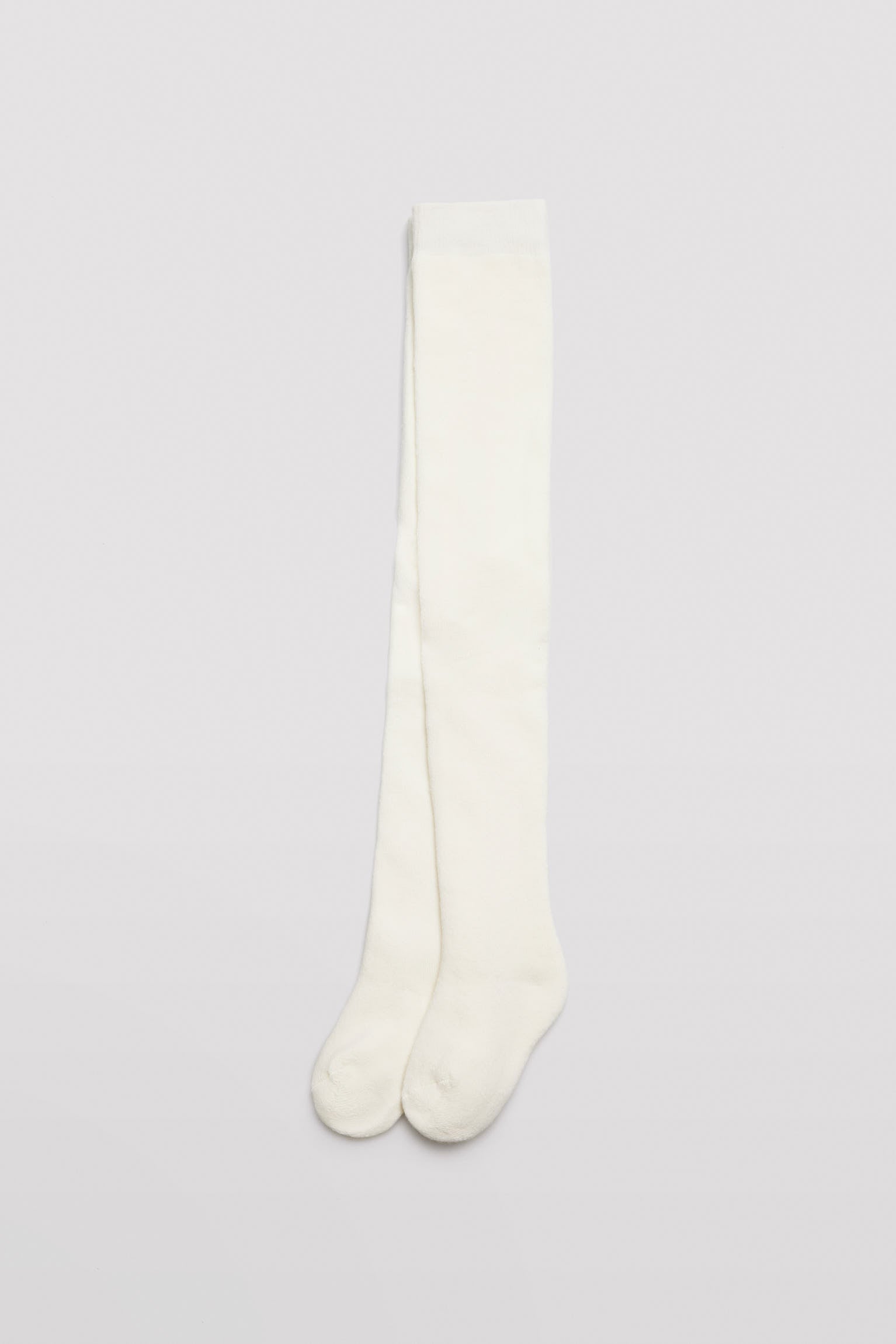 Leotardo bebé térmico marfil