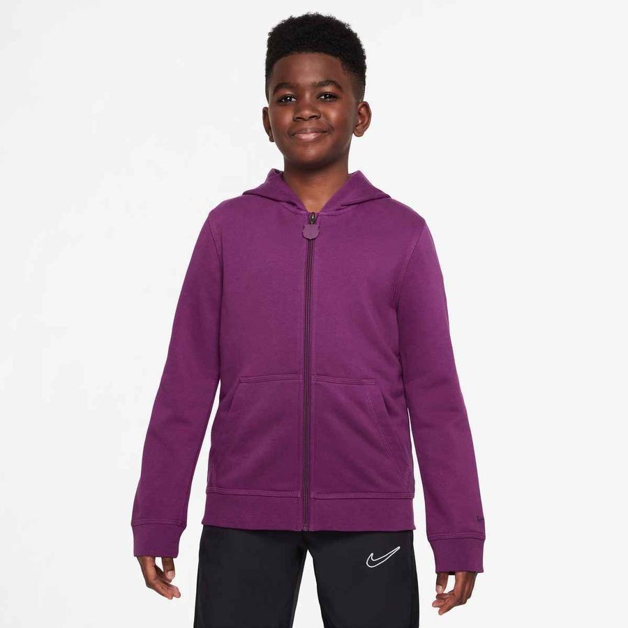 Barcelona Sudadera con capucha NSW Club FZ - Imperial Purple Niños