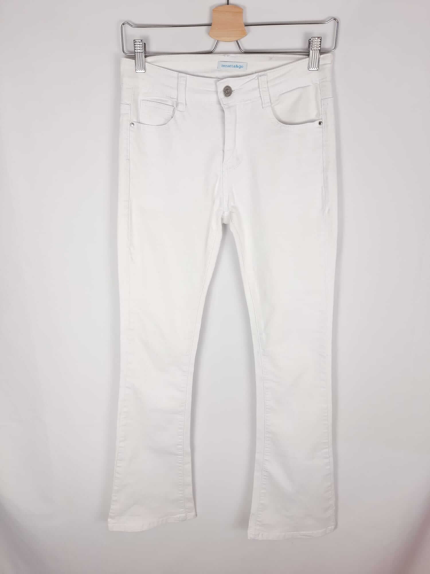 RENATTA&GO. pantalon blanco camapana T.44