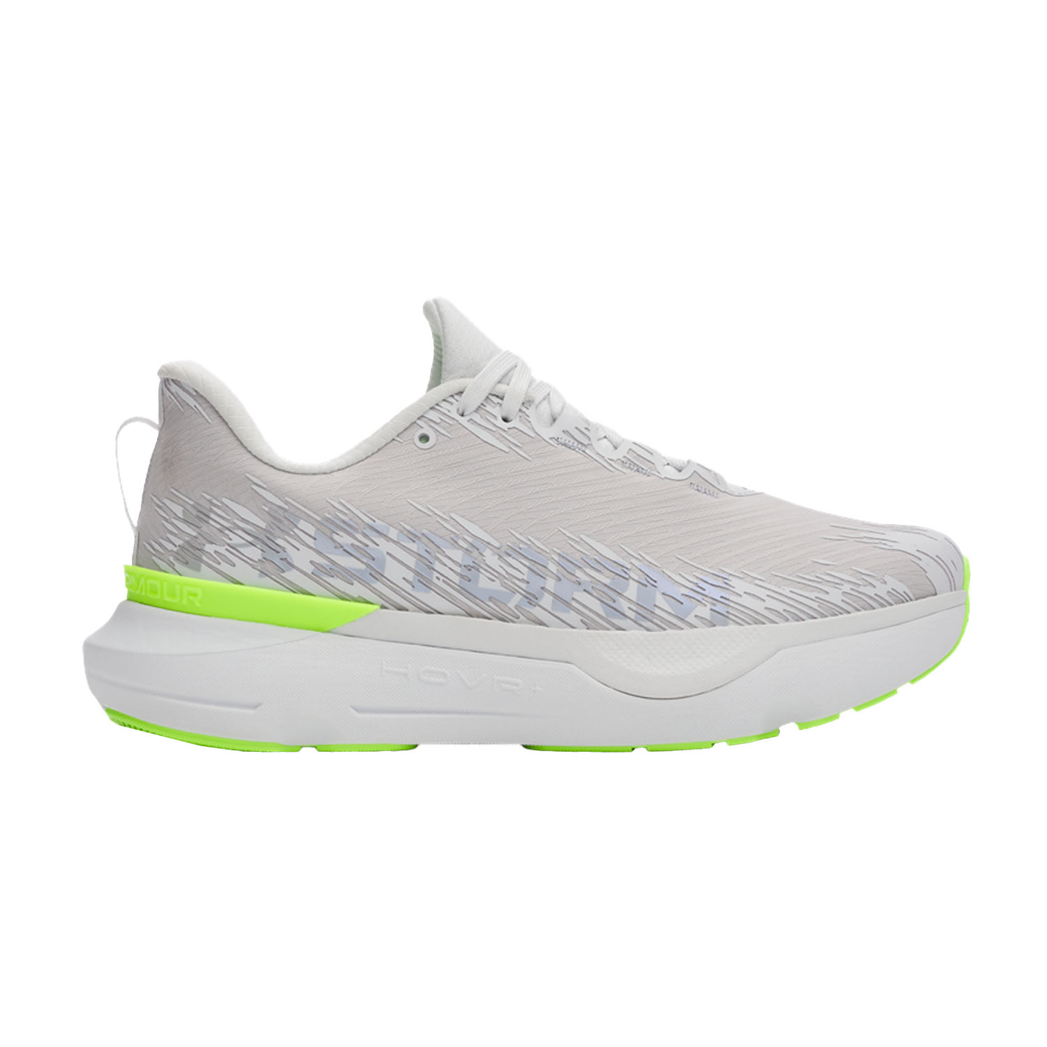 Under Armour Infinite Pro 2 Storm Zapatillas Running Neutras Unisex Distant Gray/Mod Gray/Hyper Green