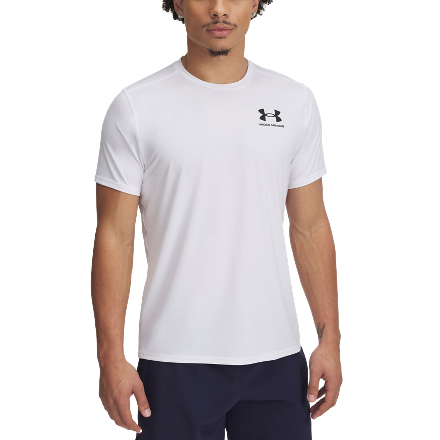 Under Armour HeatGear Fitted Camiseta White/Black