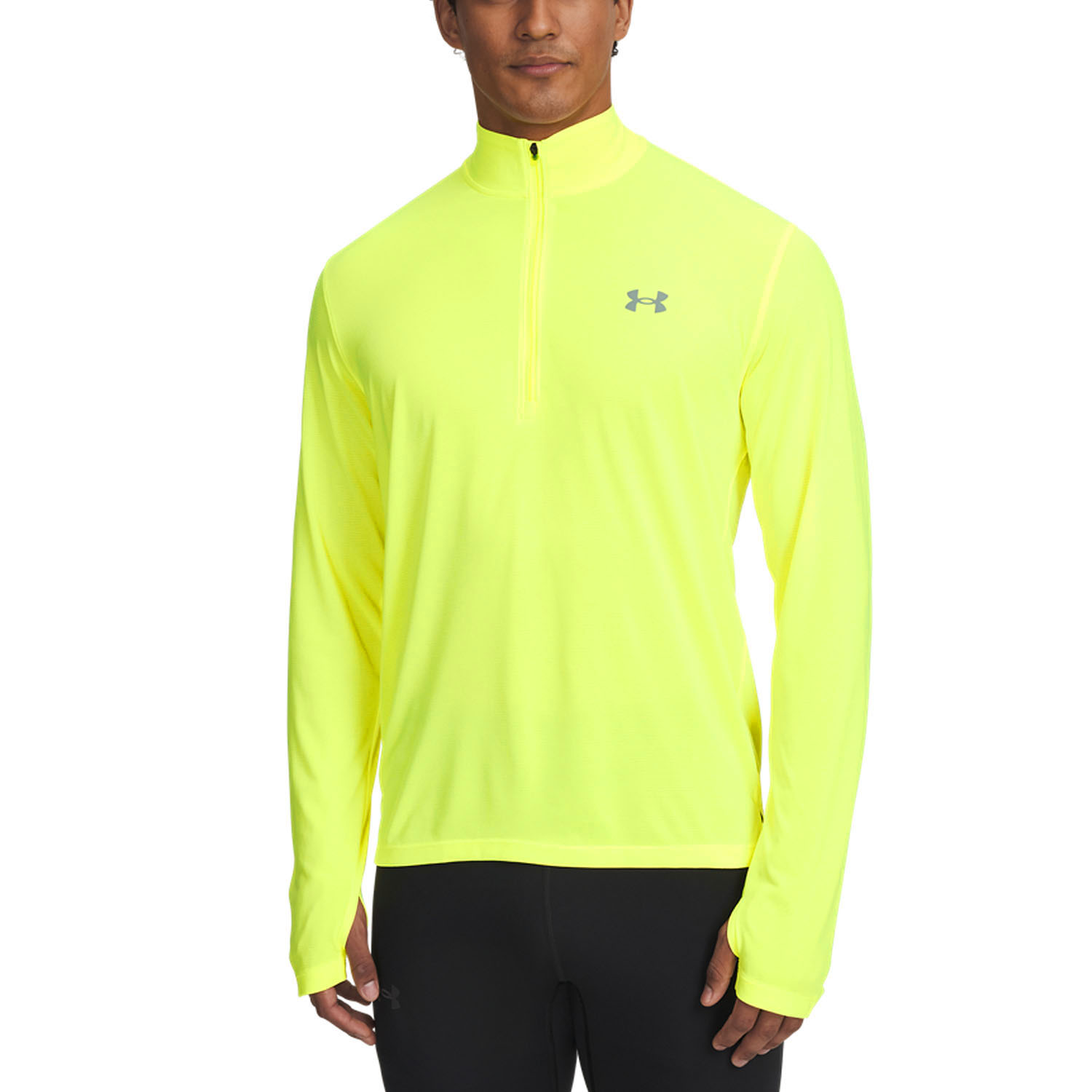 Under Armour Launch Logo Camisa High Vis Yellow/Reflective