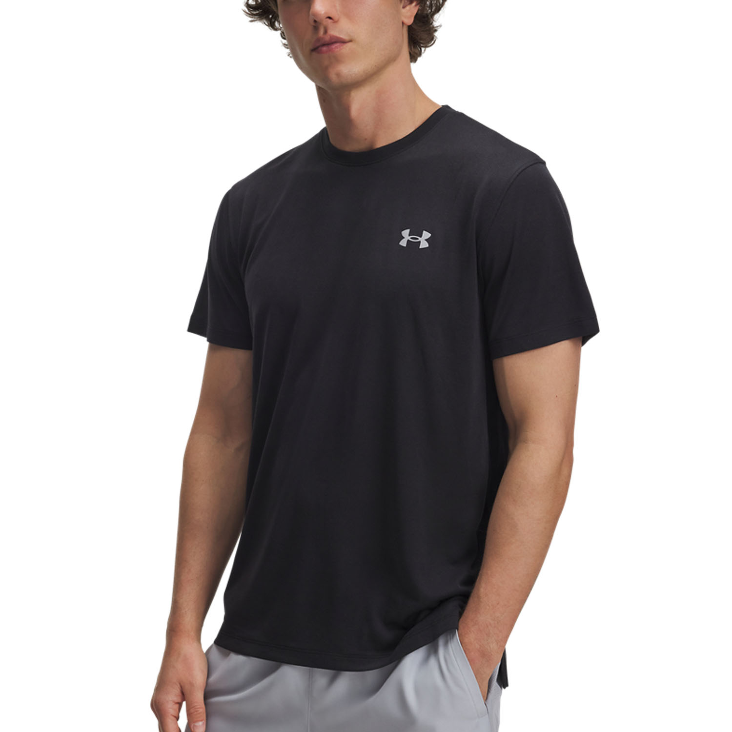 Under Armour Launch Camo Camiseta Black/Reflective