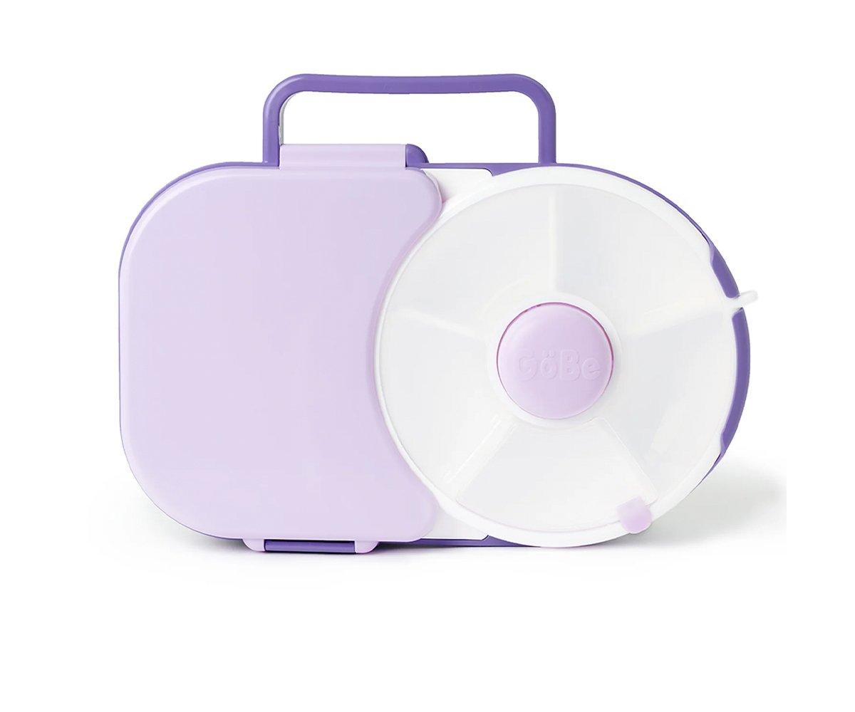 Caja de Almuerzo Spinner 2 in 1 Lunchox Grape Purple - GöBe