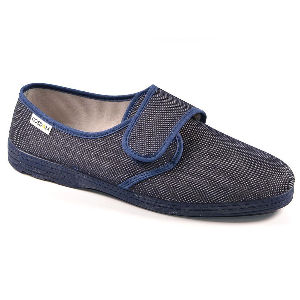 614 COSDAM Zapatilla acolchado textil Hombre. Pies delicados