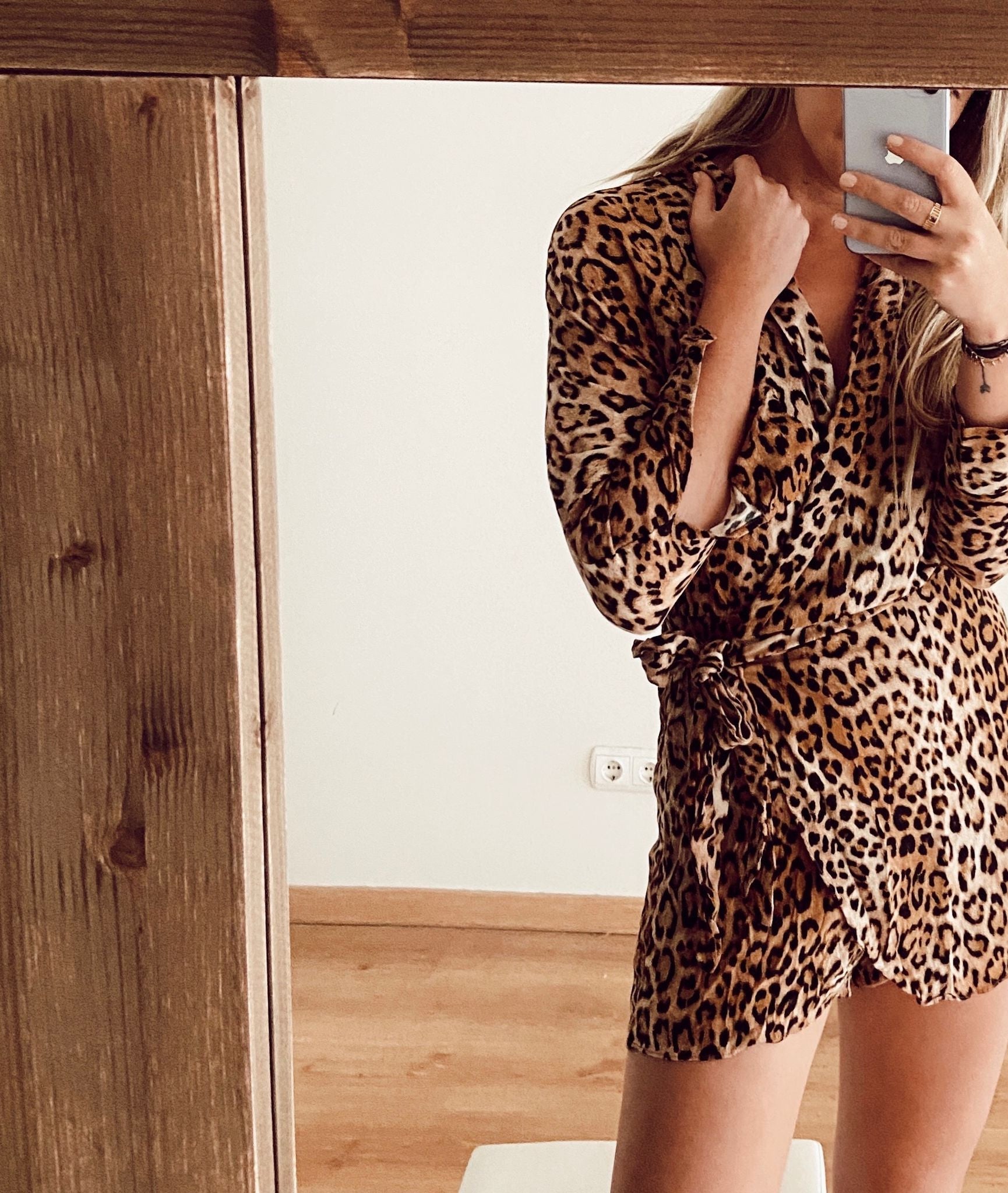 ZARA. Mono animal print T.l