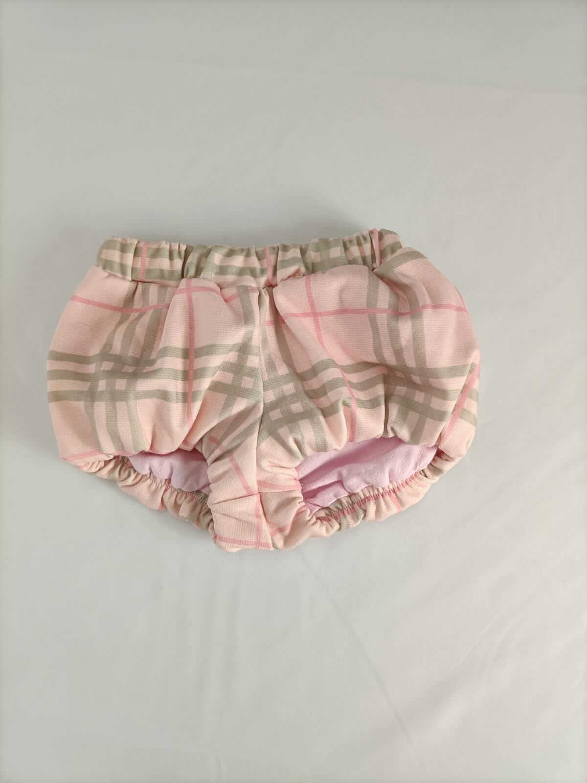 OTRAS.Cubre pañales cuadros T.3 meses