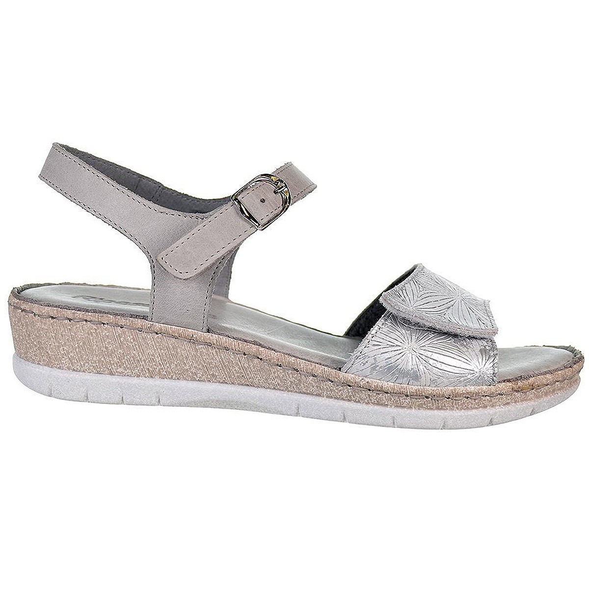 6269 RIPOSELLA SANDALIA Mujer - Piel con cuña de 4 cm.