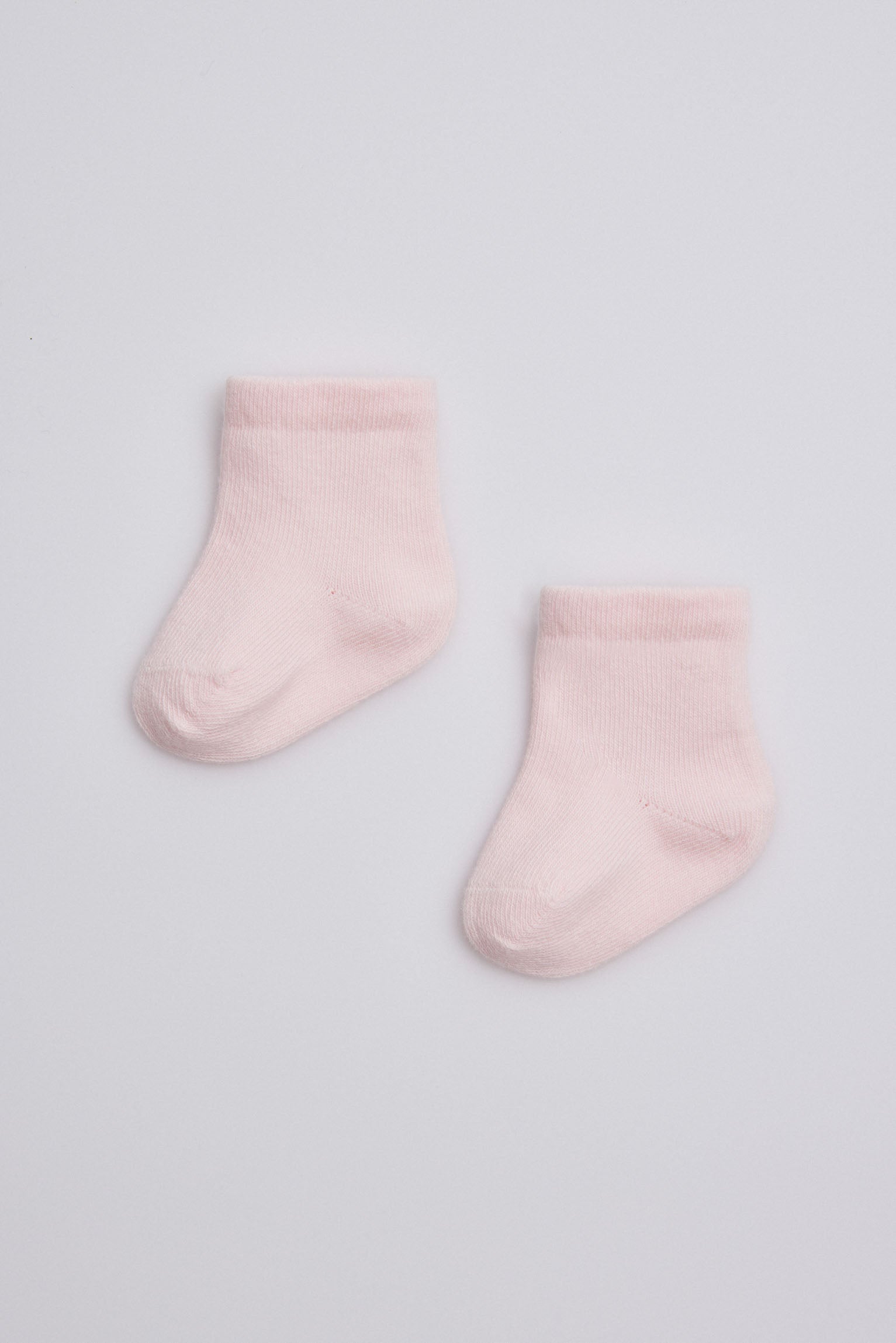 Calcetines básicos recién nacido rosa