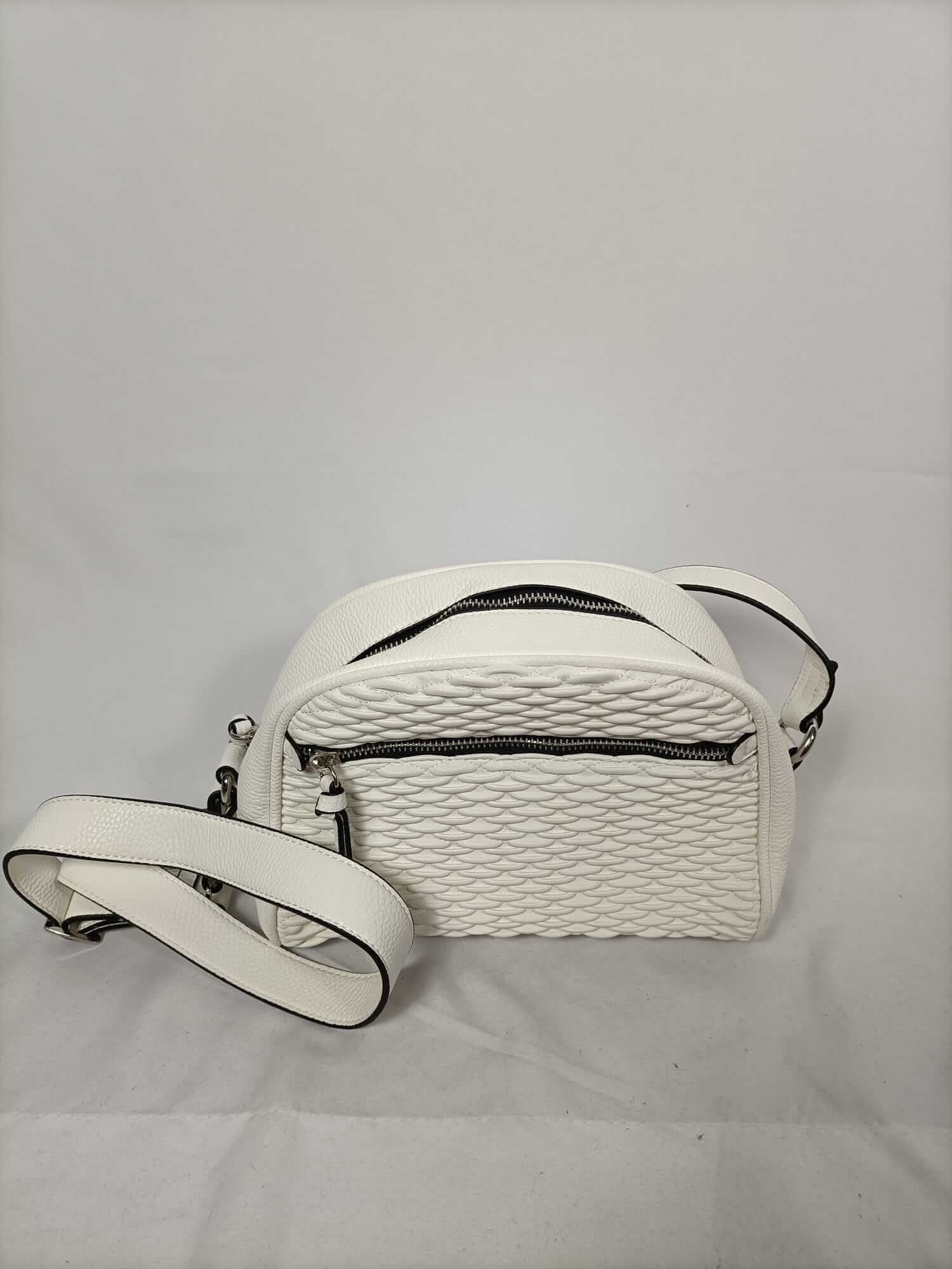 PARFOIS.Bolso polipiel blanco