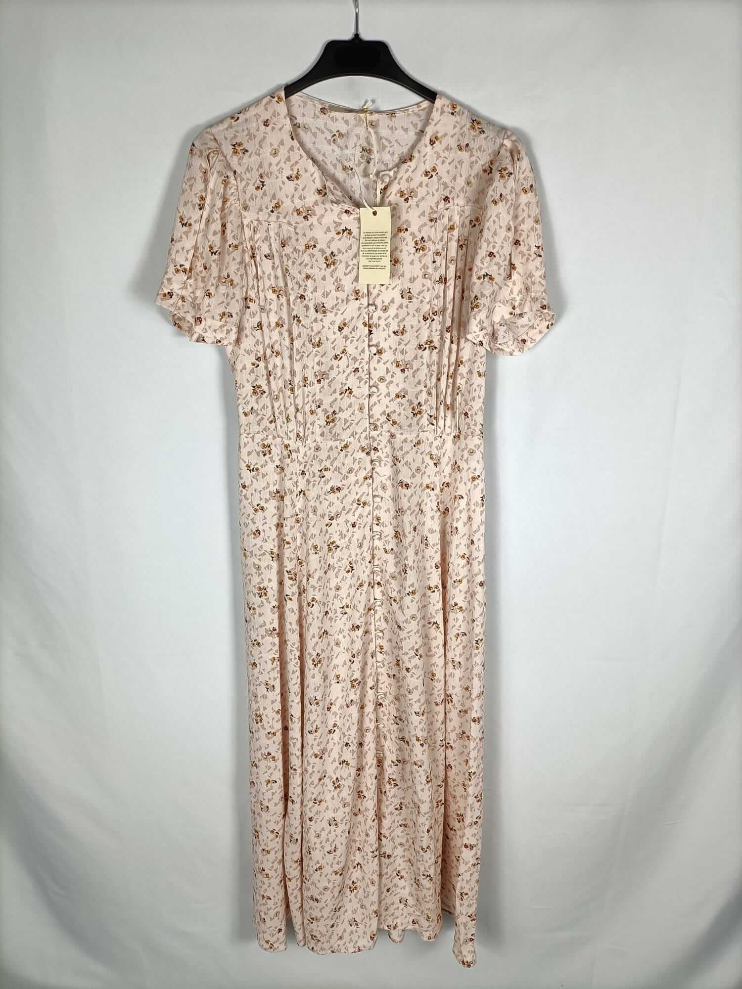 SESSÙN.Vestido rosita estampado T.s