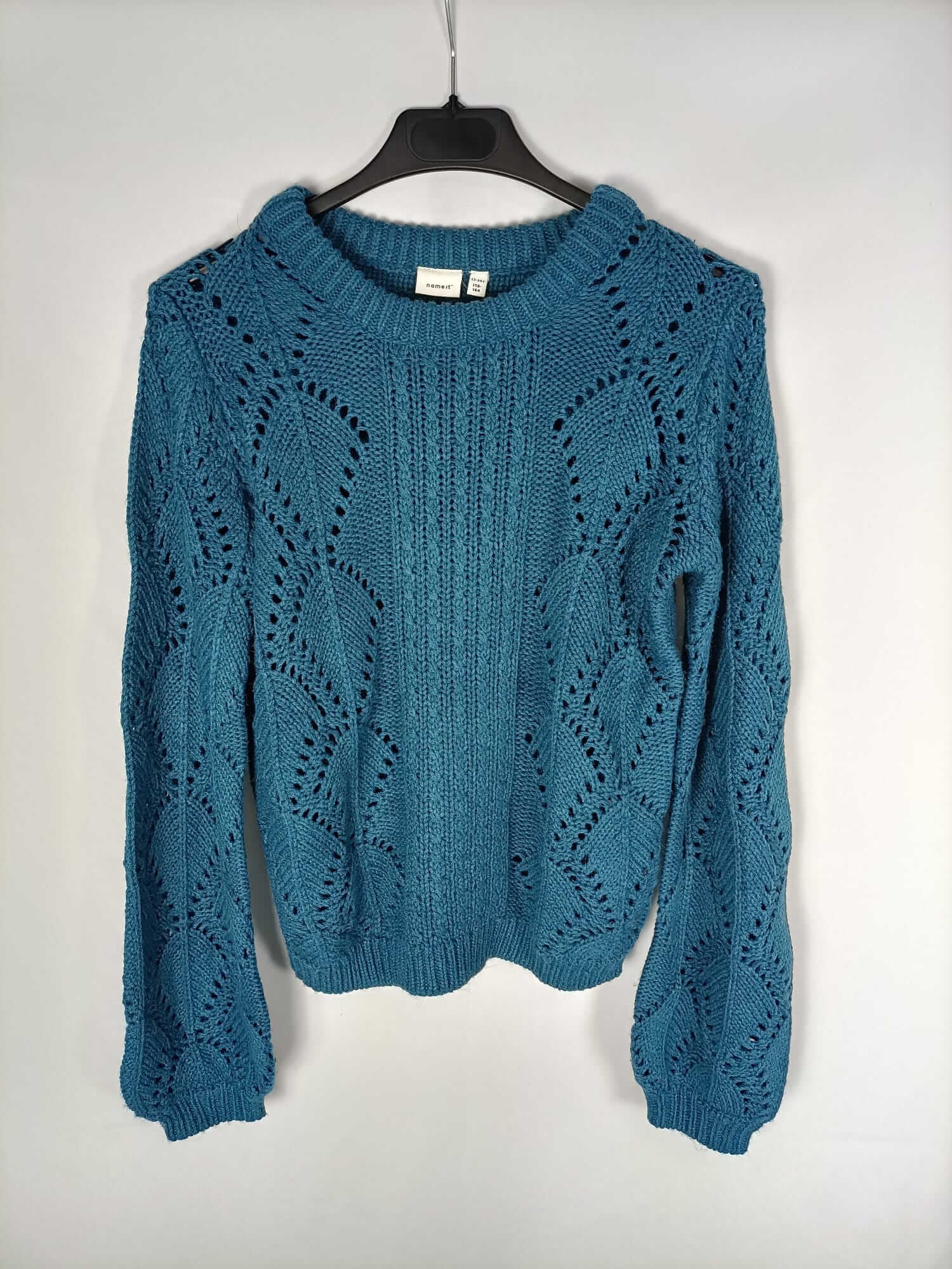 NAMEIT. Jersey troquelado azulón T.13/14