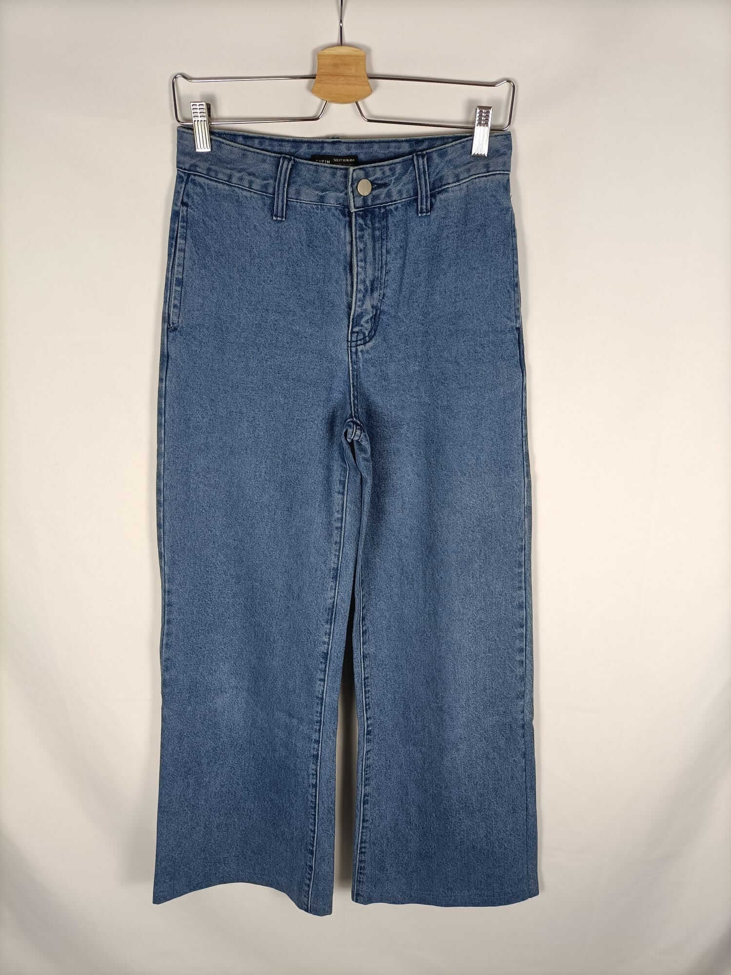 SHEIN. Pantalón culotte denim T.36