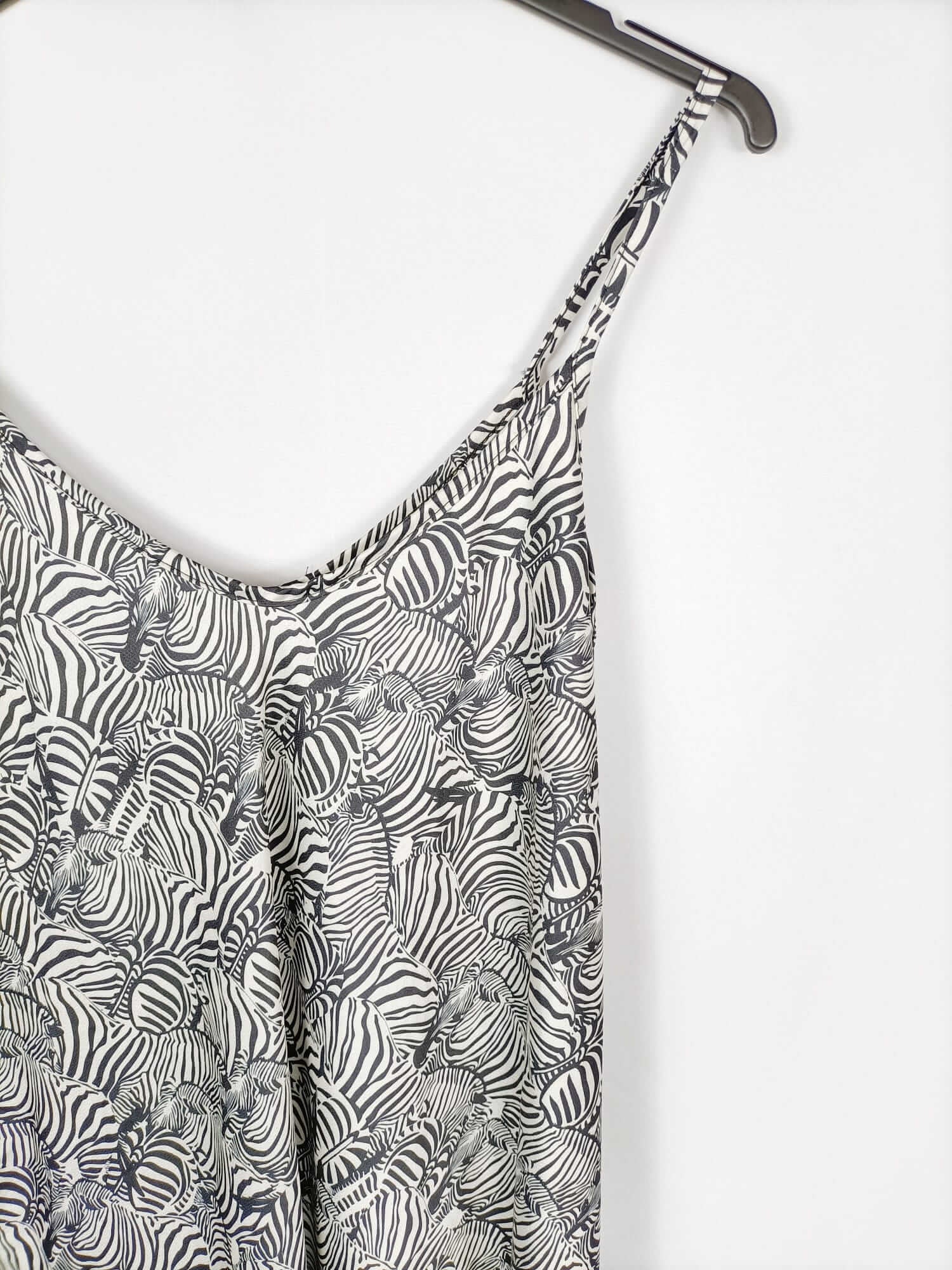 NEW COLLECTION.Vestido largo cebra TU (m/l)