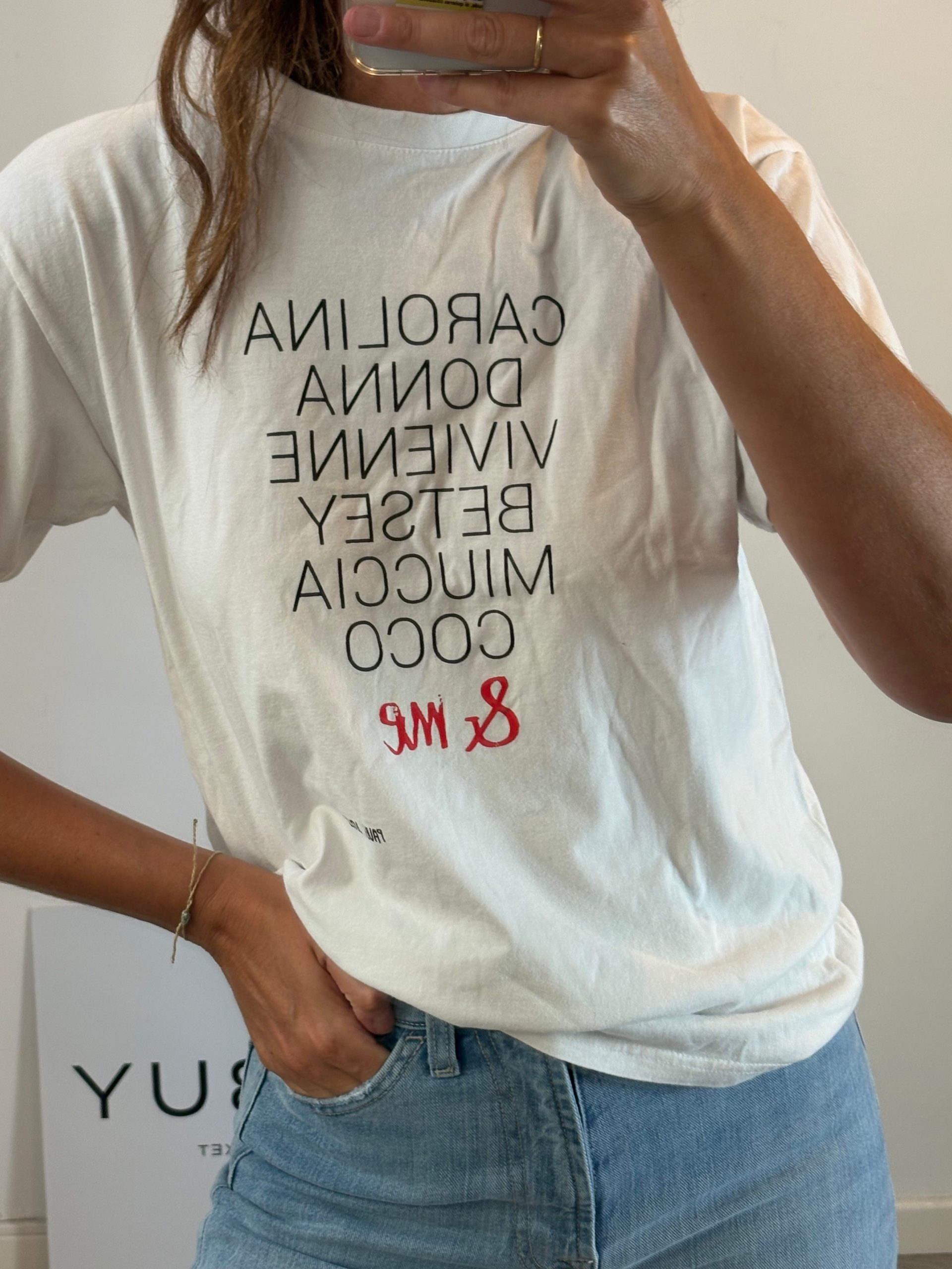 PAULA LOVES. Camiseta talla S