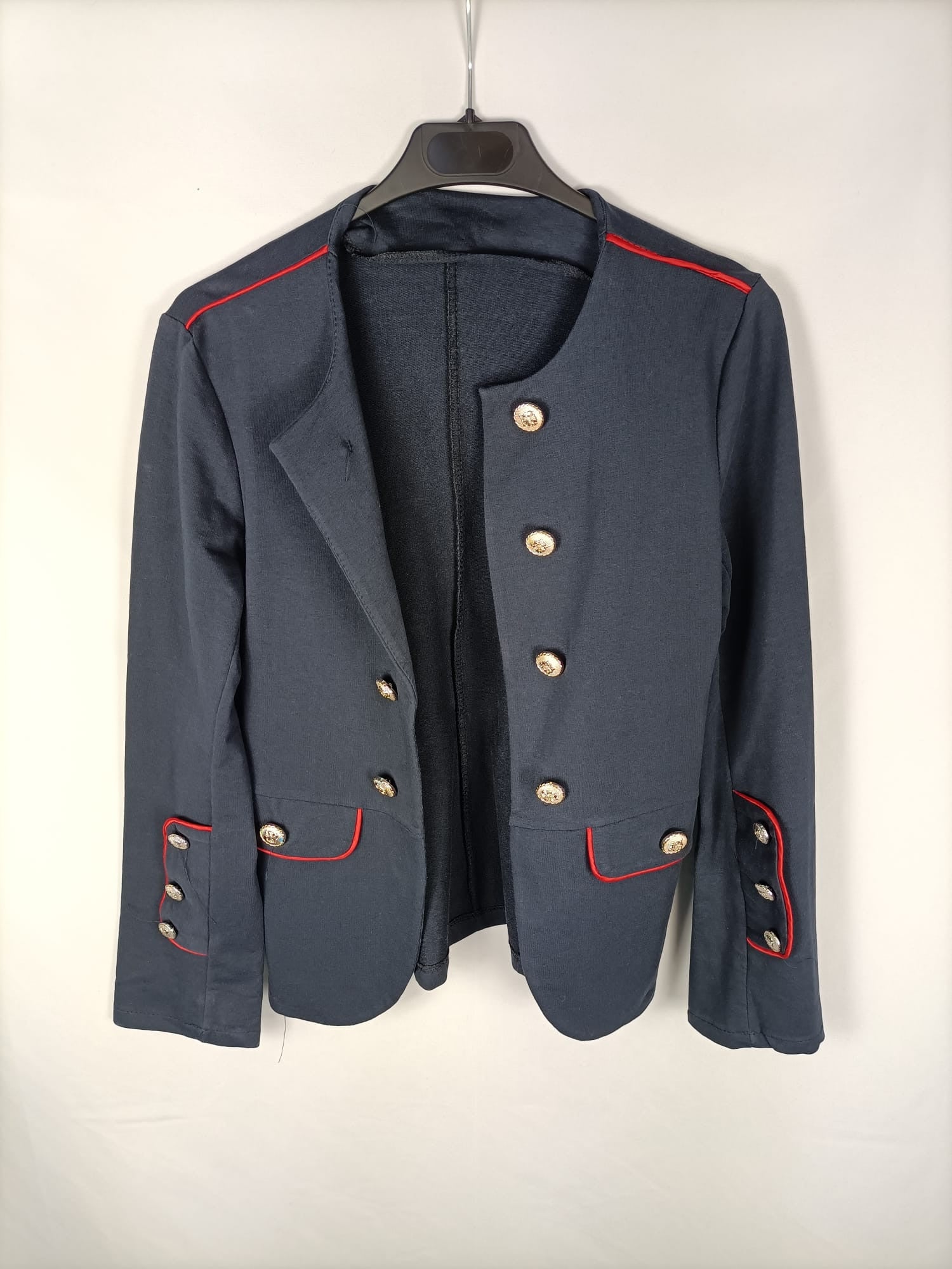 OTRAS. Chaqueta azul militar T.l